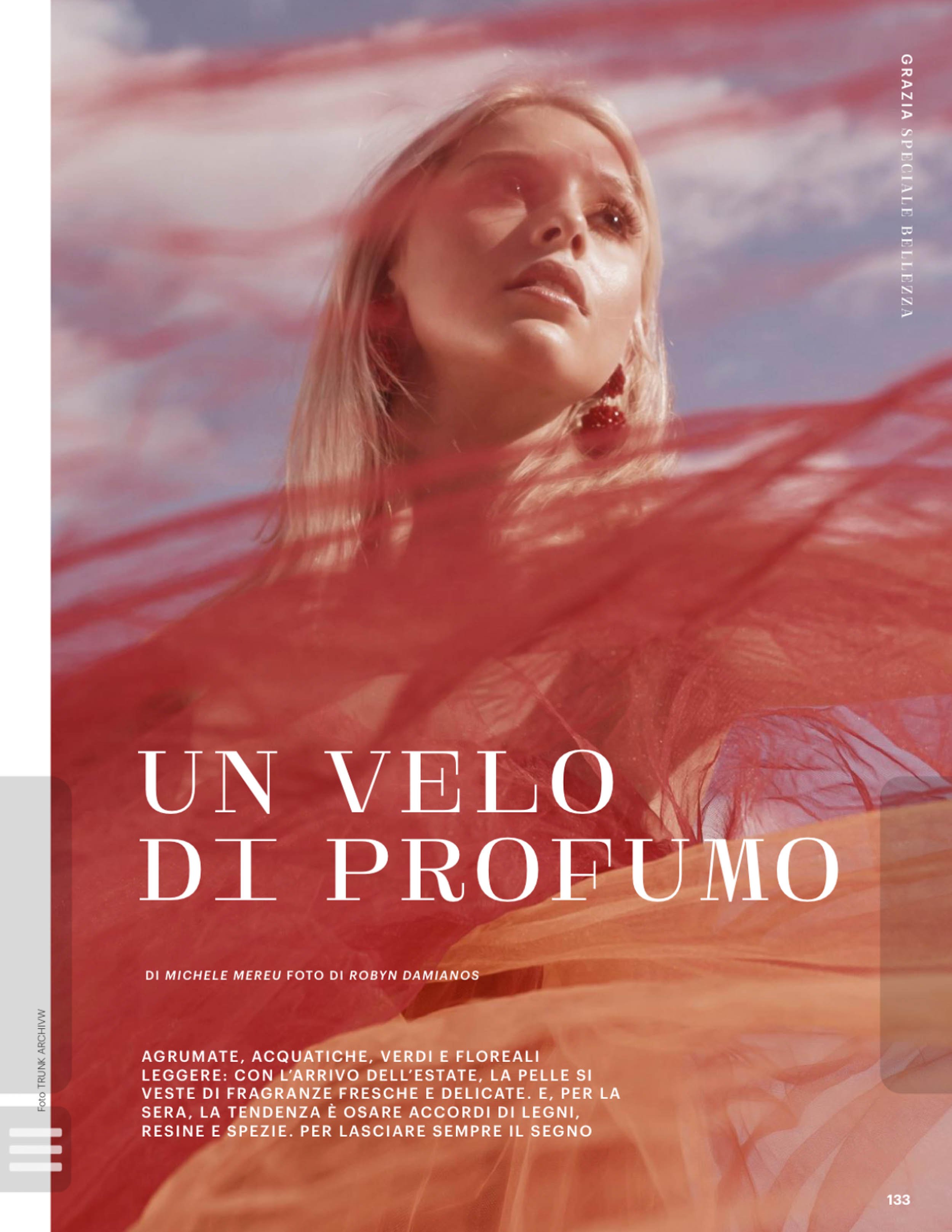 Trunk Archive Bahamas photographer Robyn Damianos for Grazia Italy Magazine