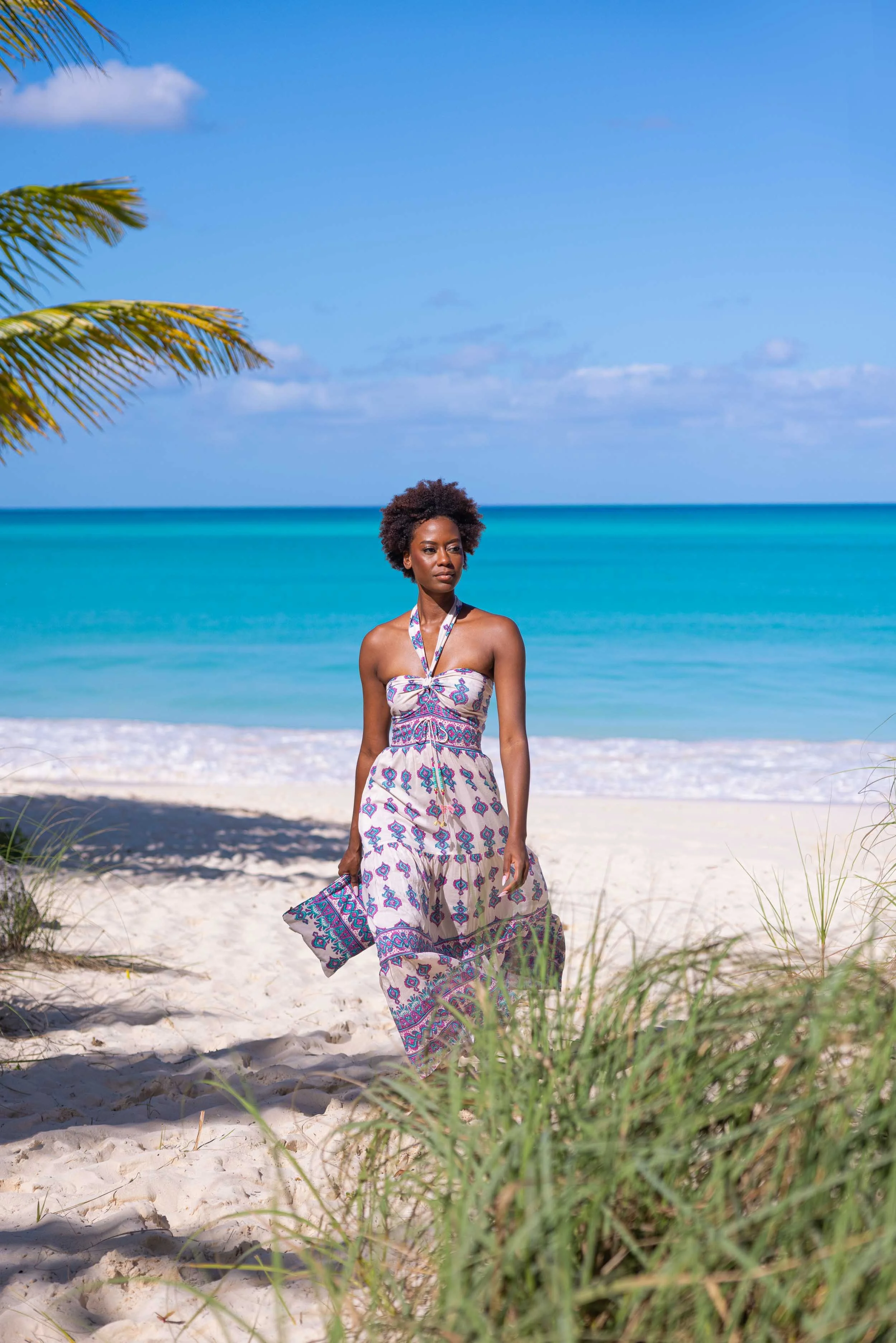 Photography in The Bahamas for Bell Collection by fashion photographer Robyn Damianos