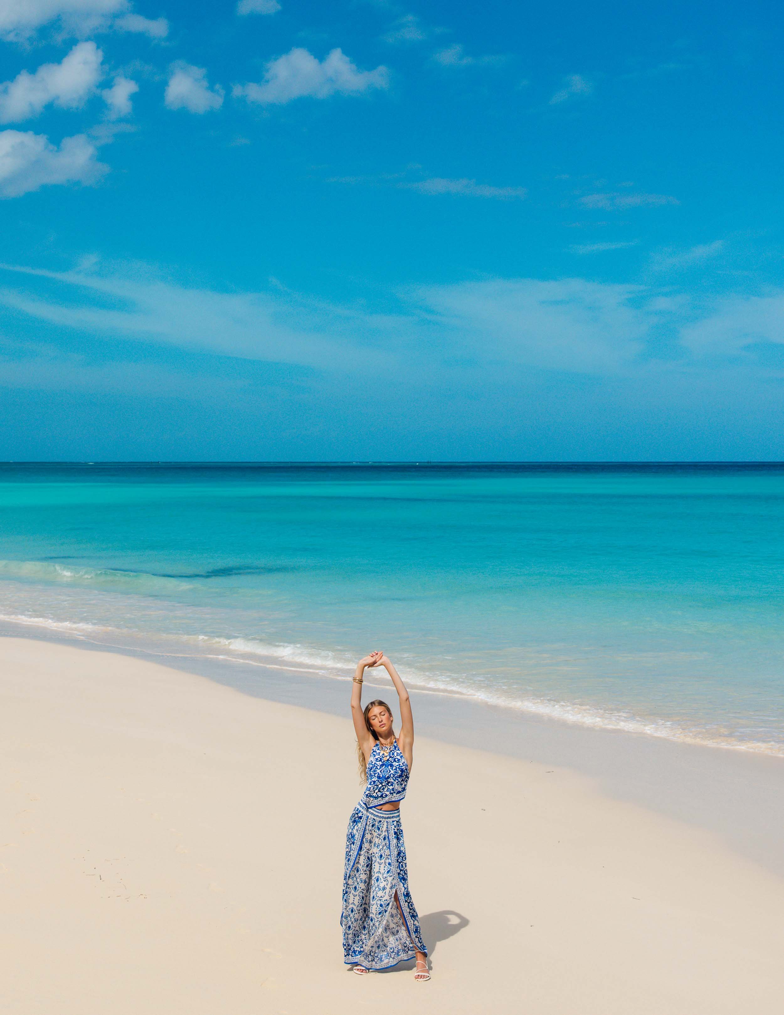 Bahamas Photography for Alice & Olivia by Robyn Damianos