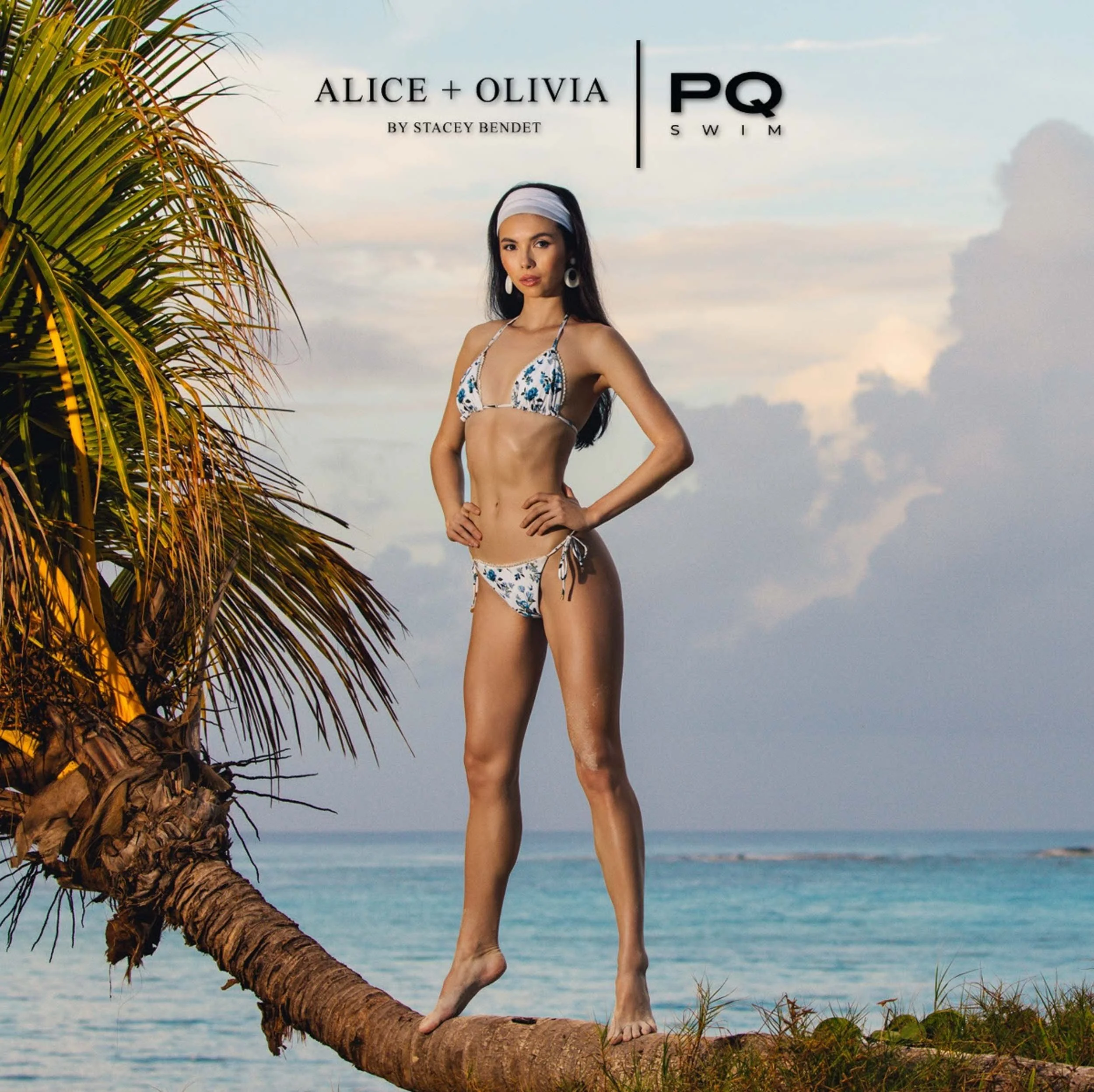 Alice & Olivia photography and PQ Swimwear by Robyn Damianos, Bahamas Fashion and Swimwear Photographer