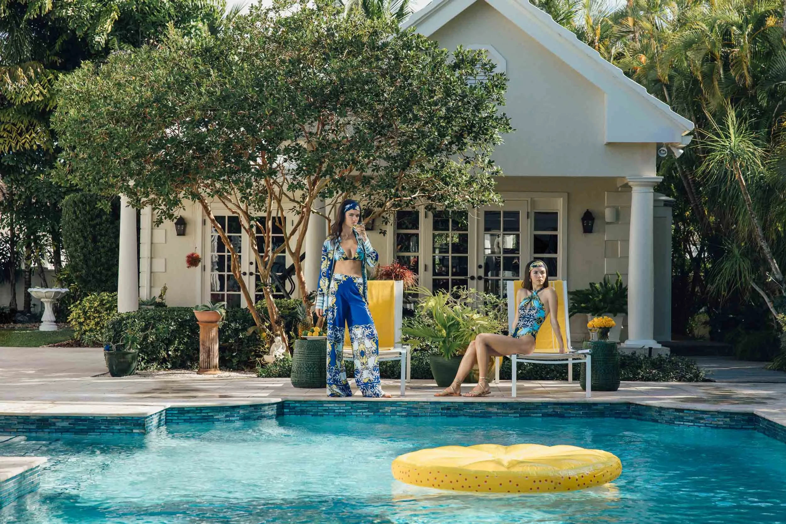 Swimwear Photography for Alice & Olivia and PQ Swimwear by Robyn Damianos, Bahamas Fashion and Swimwear Photographer