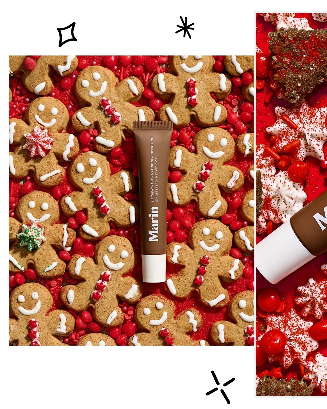 🦞🍪🎄🦞🧡👩🏽&zwj;🔬🎁

for @marinskincare 
founders @ambboutiette @patrick_breeding
ad @esoule17
gingerbread man decorator, taste tester + cookie placer @karindailey
assistant gingerbread man decorator @basquiat.the.bengal

i heard this guy is sold