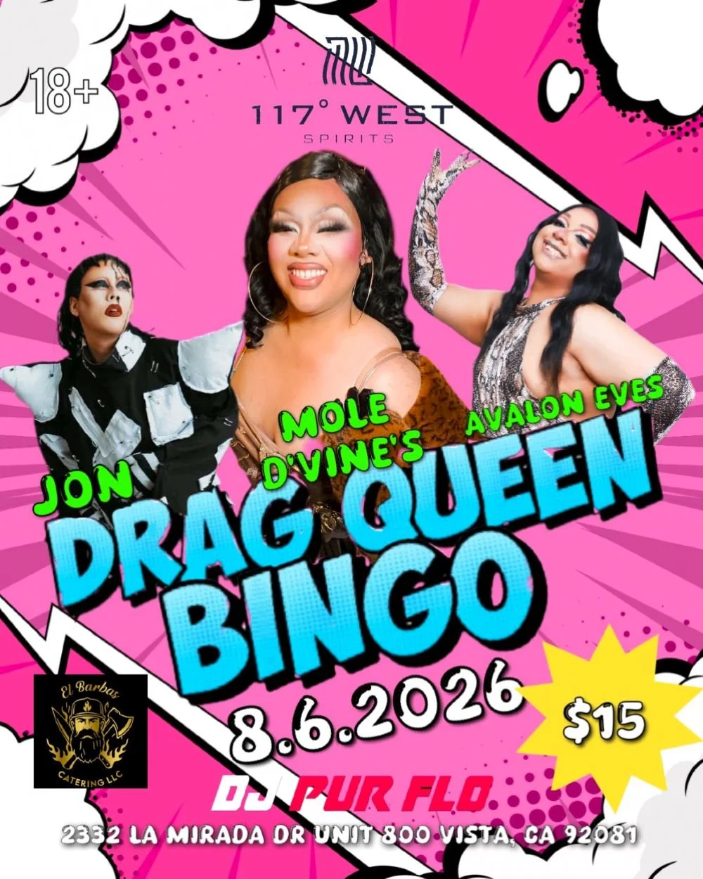 August 6th - Drag Queen Bingo