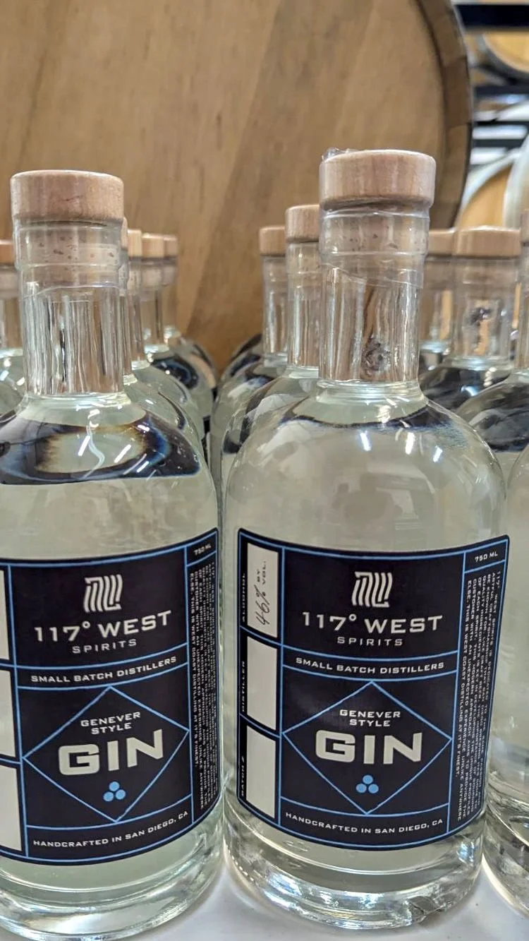 117º West Spirits - Gin Bottles in Shop.jpg