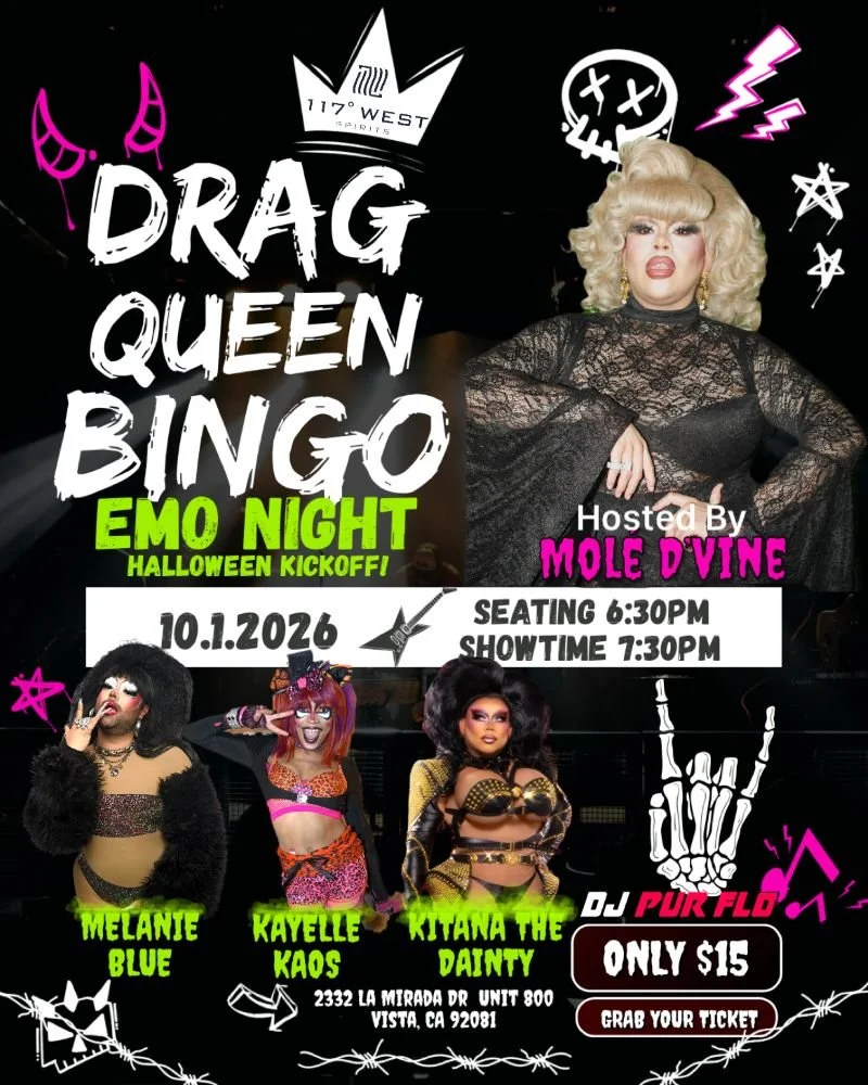 Drag Queen Bingo - October 1st