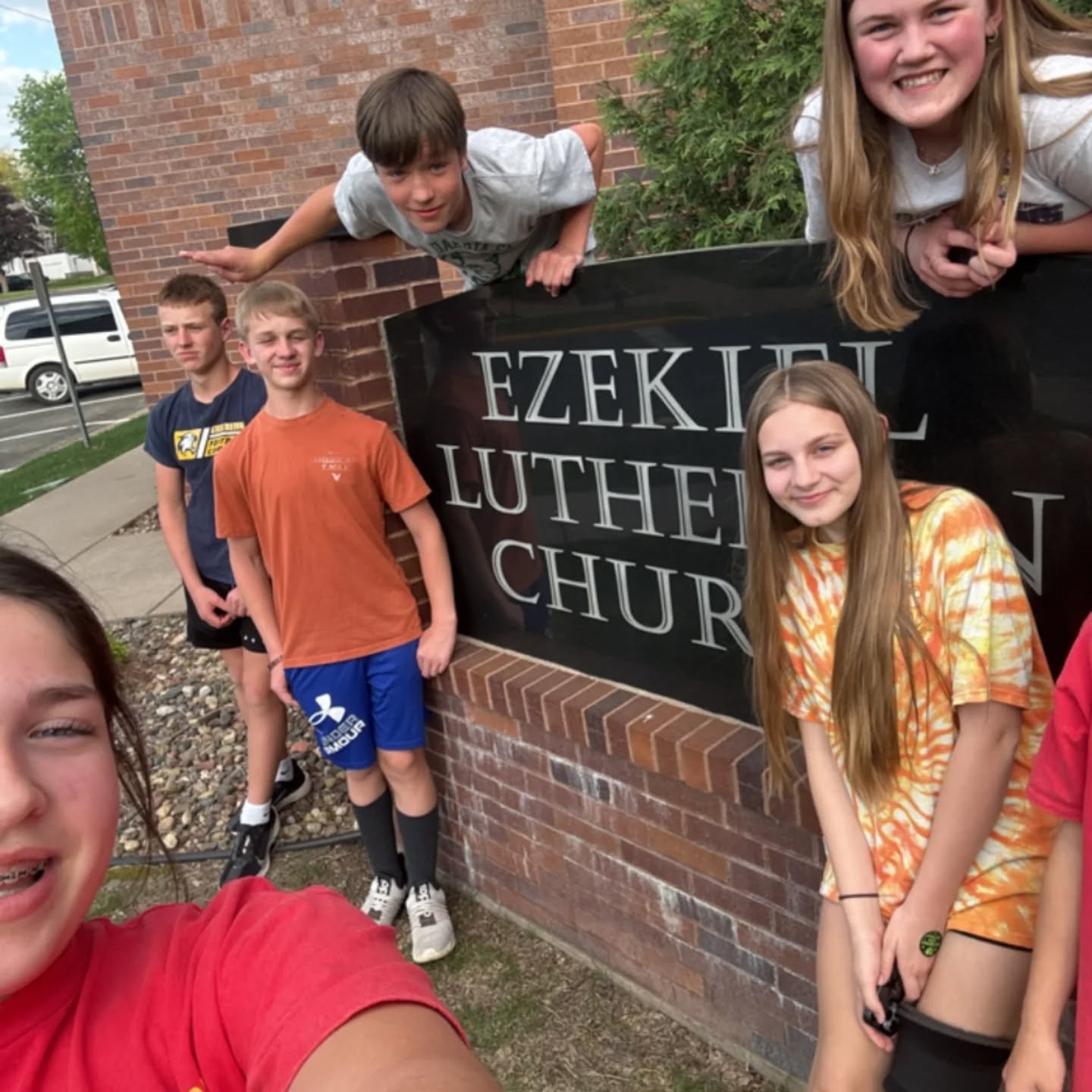✨ Confirmation students had a great final night with pizza, making cards for homebound members, a photo scavenger hunt, and church bingo! 🍕🔍
#elca #lutheran #riverfallswi #faithformation #confirmation