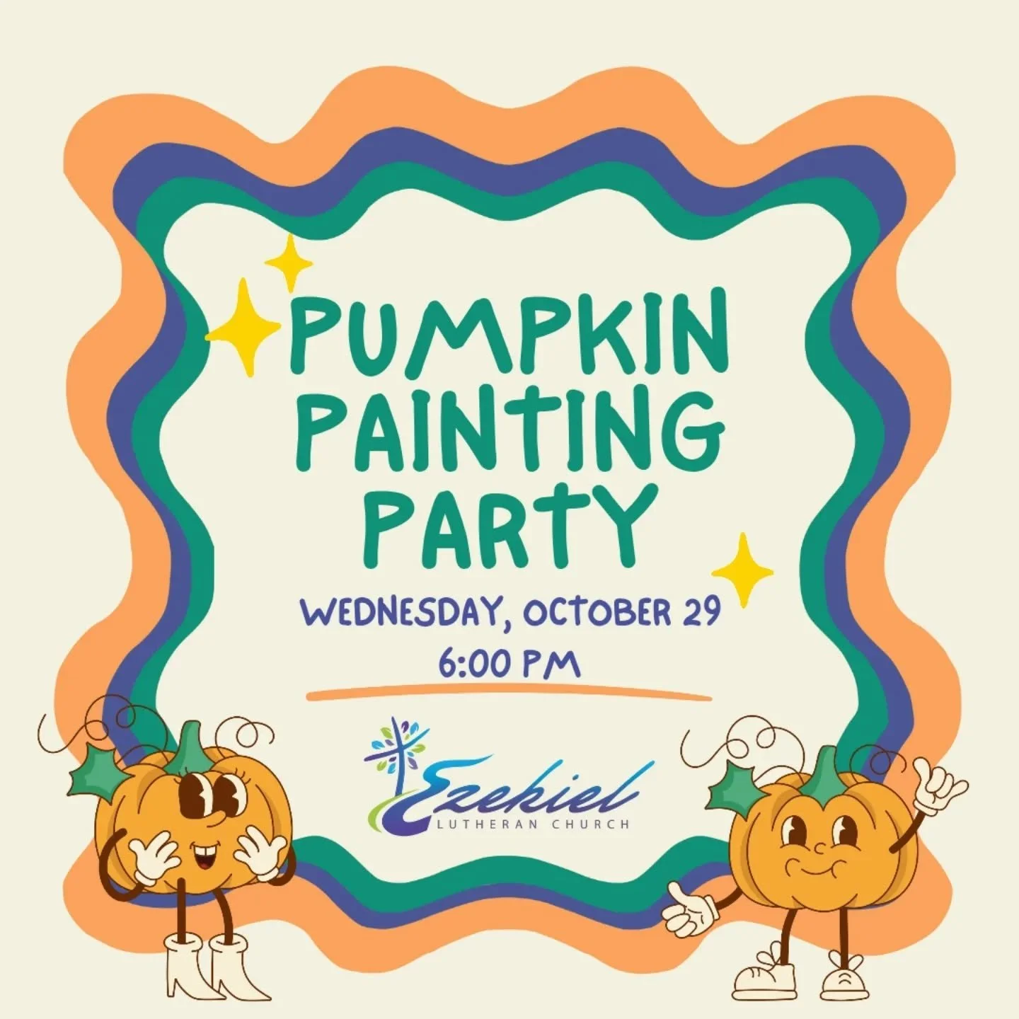 🎃PUMKPIN🎨PAINTING🖌️PARTY🎉

See you tomorrow at 6:00 PM!