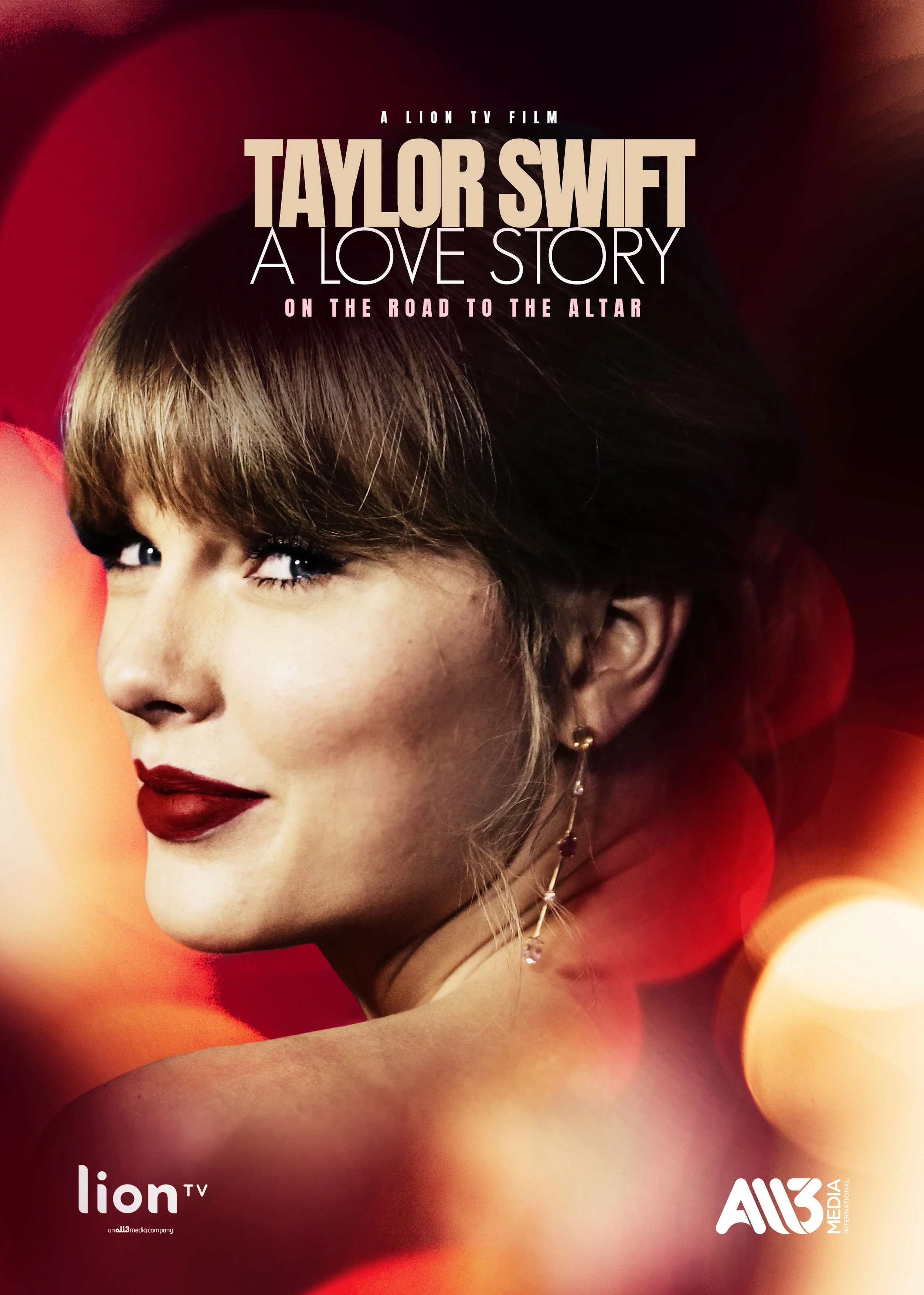 Director Rob McCabe's promotional poster for the Channel 4 documentary  'Taylor Swift: A Love Story'