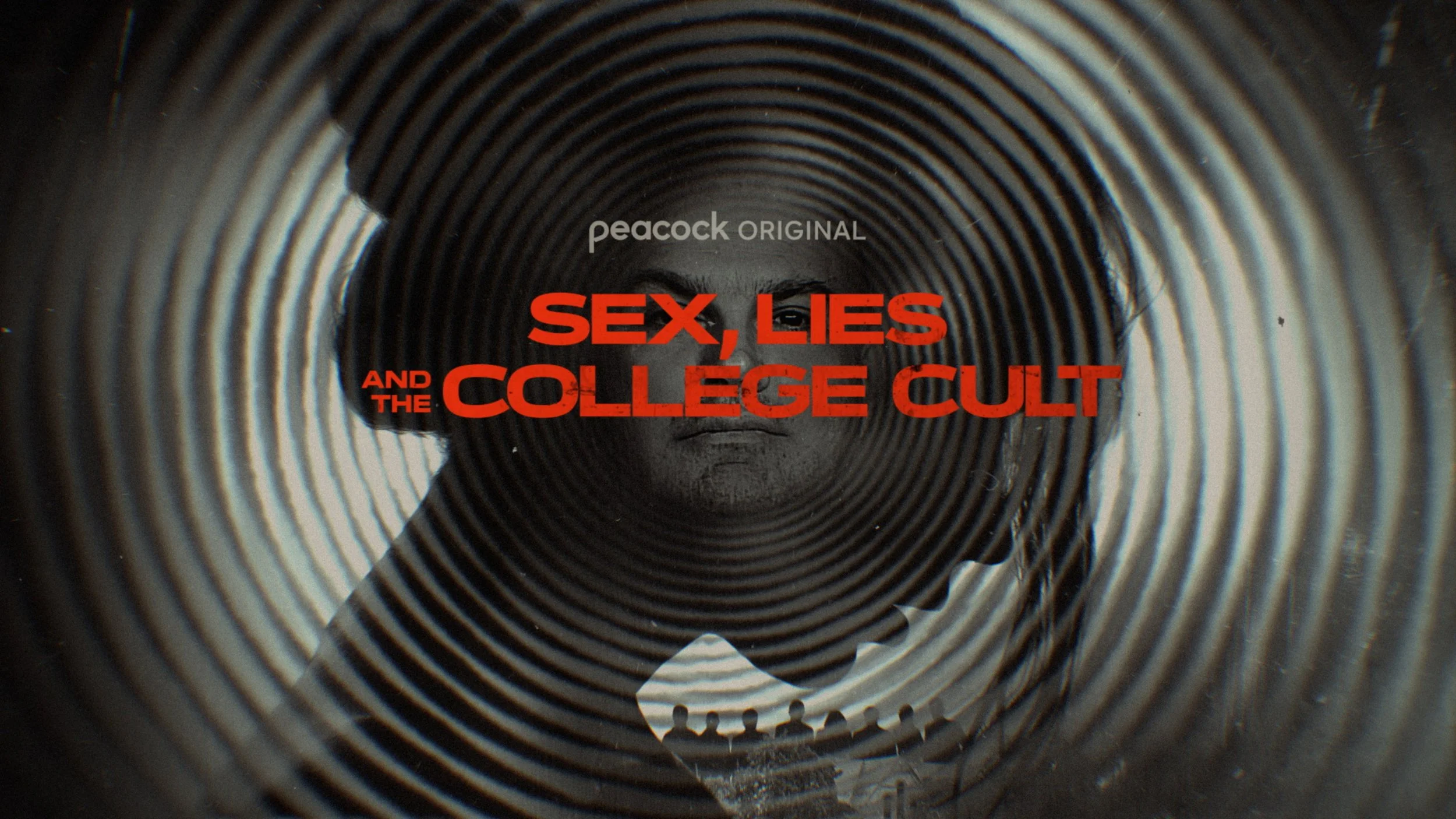 Director Rob McCabe's poster for the HBO feature documentary 'SEX, LIES AND THE COLLEGE CULT'