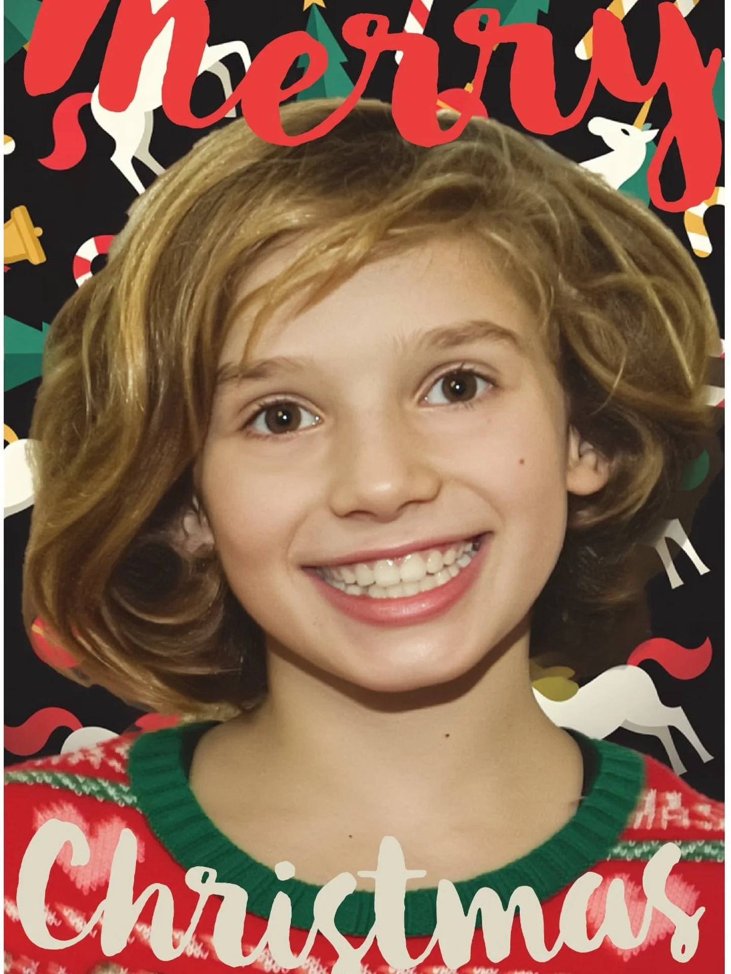 HANNAH❤️
This girl right here? Christmas is basically her superpower.
She&rsquo;s got the holiday spirit on full blast.
On top of that&mdash; at school she&rsquo;s out there dominating long division!
She blows my mind every day.
😍🎄Merry Christmas!
