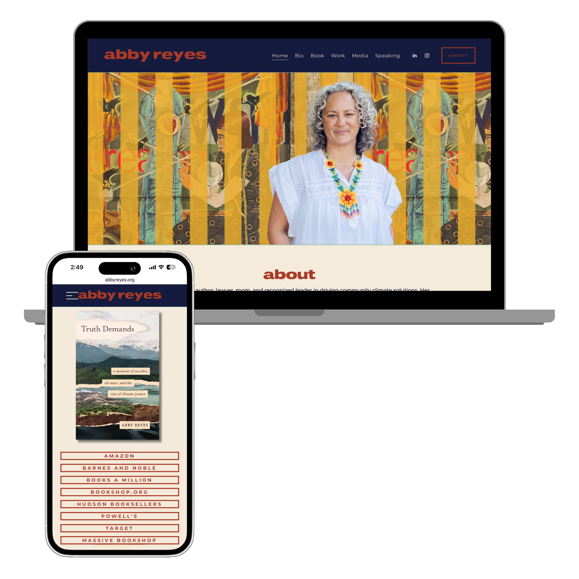 Studio NINE23 Design - Abby Reyes Website