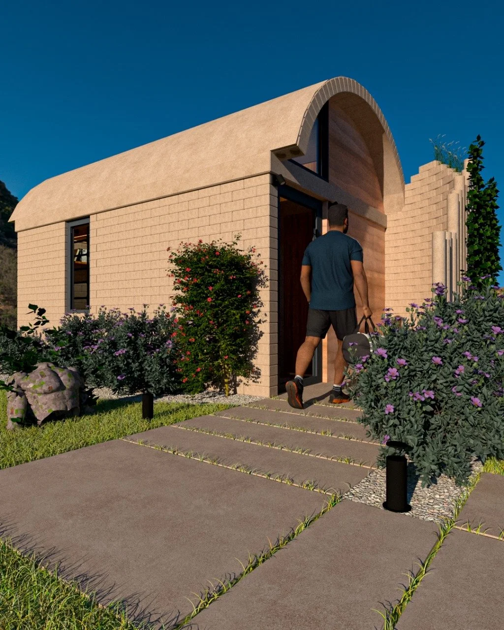 Front entry