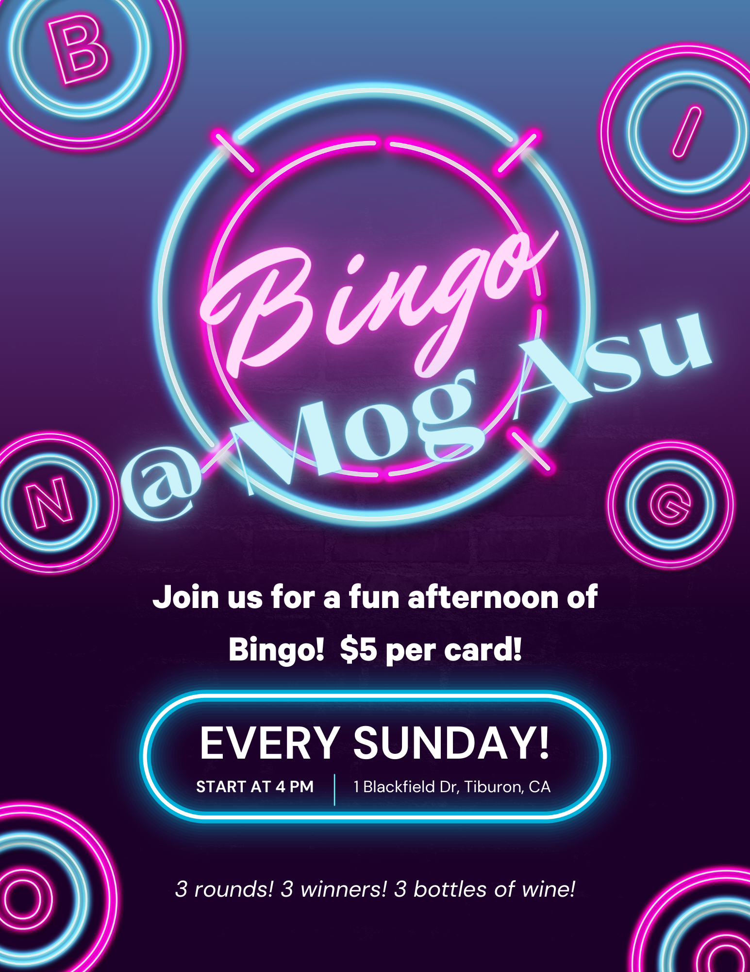 Bingo Sunday!