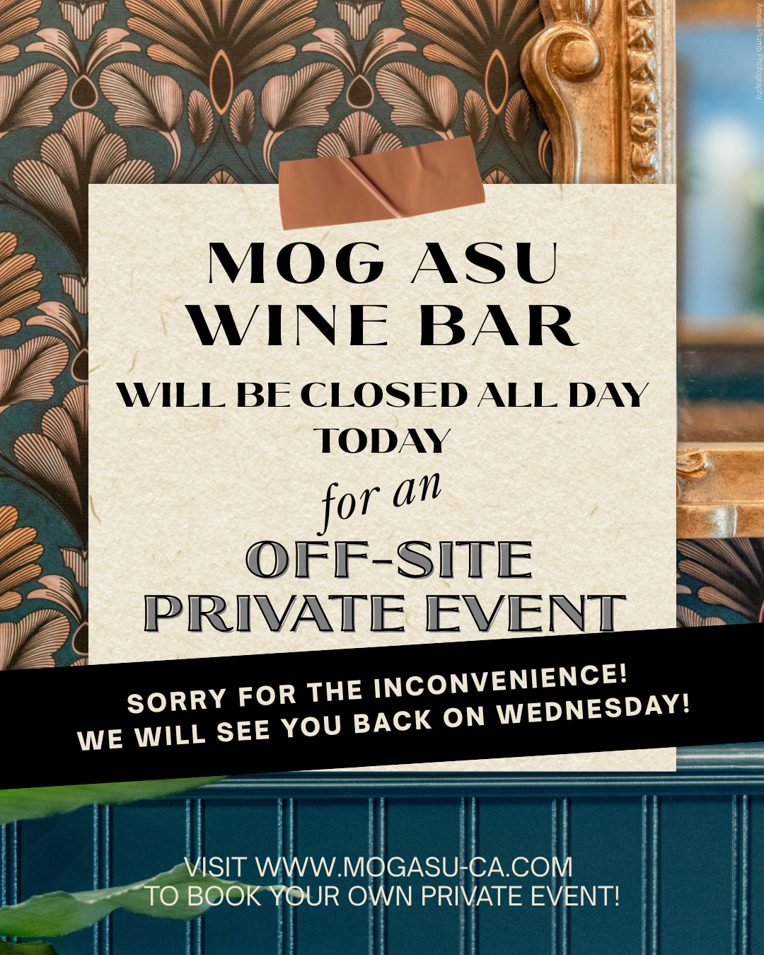 Closed for Off-site Private Event