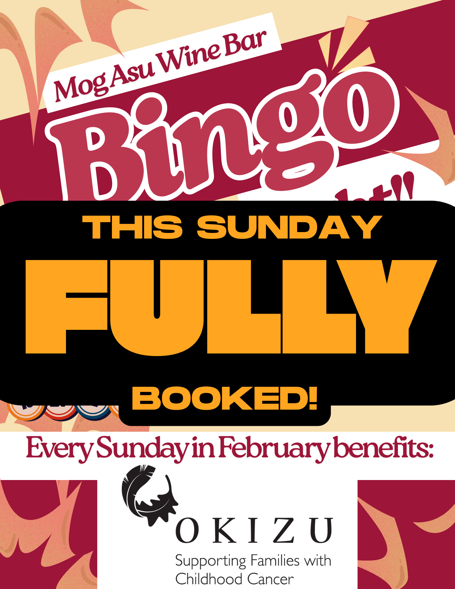 Bingo @ Mog Asu benefiting Okizu 