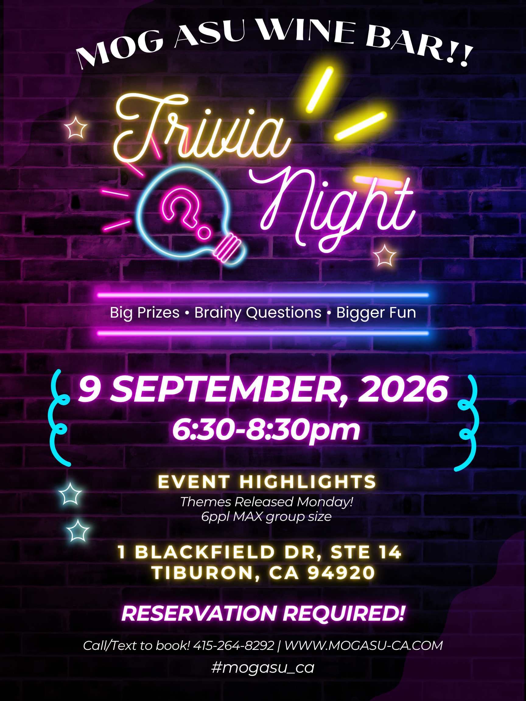 Trivia Night!! 