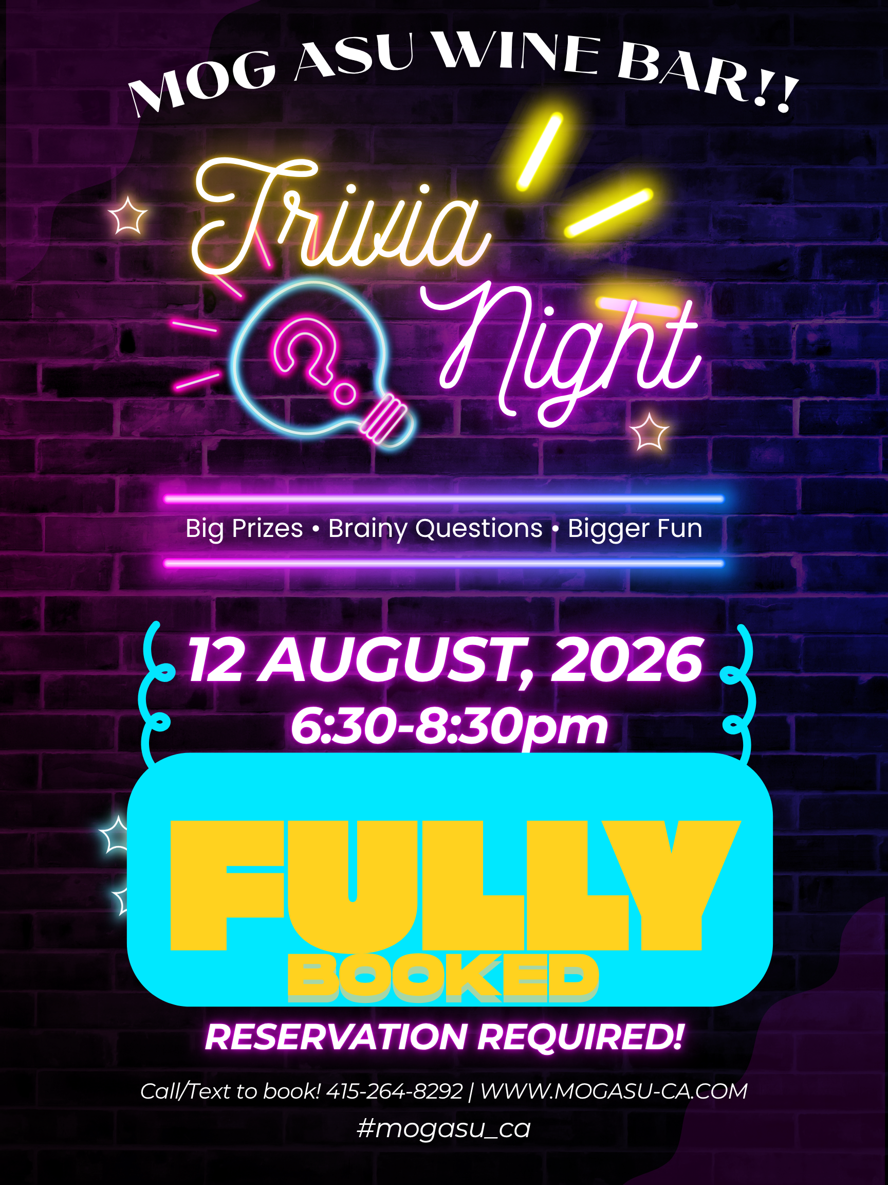 Trivia Night!! 