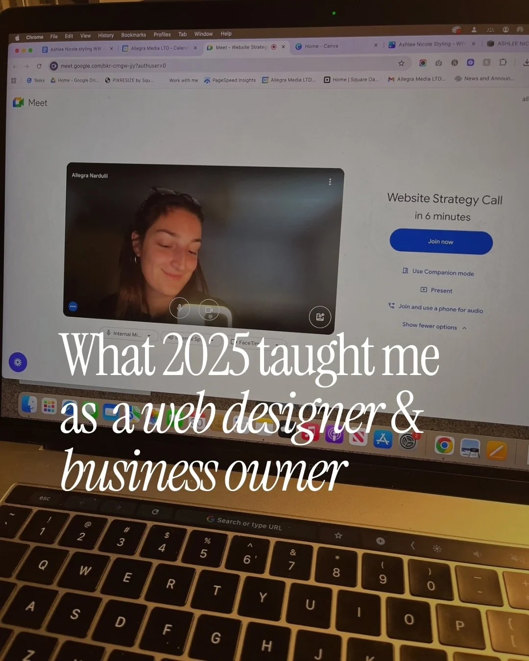 2025 taught me a lot about growth, resilience, and what it really means to build something over time. 👩🏽&zwj;💻

Running a business comes with its challenges, but it also brings so much perspective, clarity, and room to learn as you go.

This year 