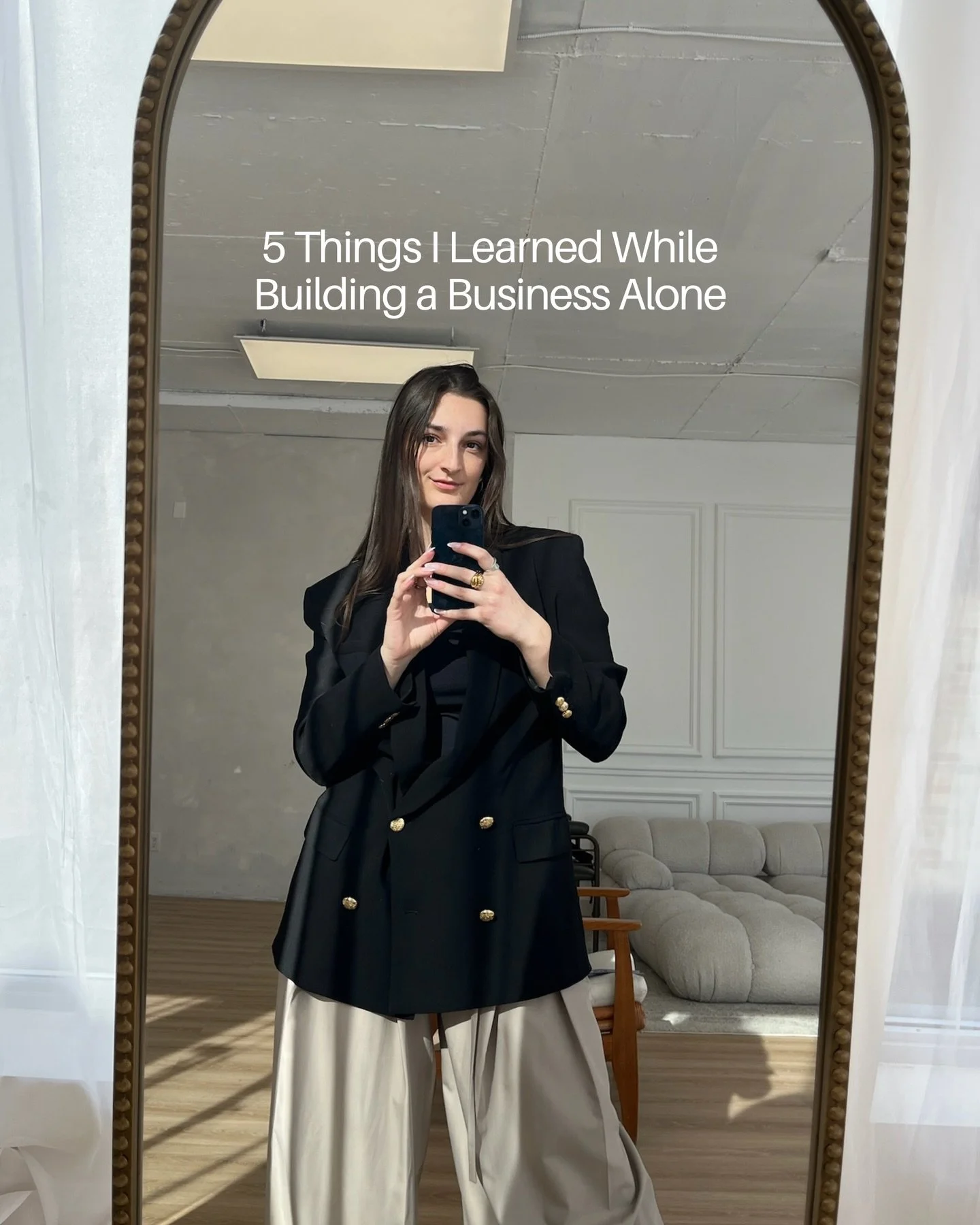 Building my business on my own has changed me in ways I didn&rsquo;t expect.

There were moments where I questioned myself, seasons that felt slower than I wanted them to, and projects that taught me hard lessons about standards and alignment. At the