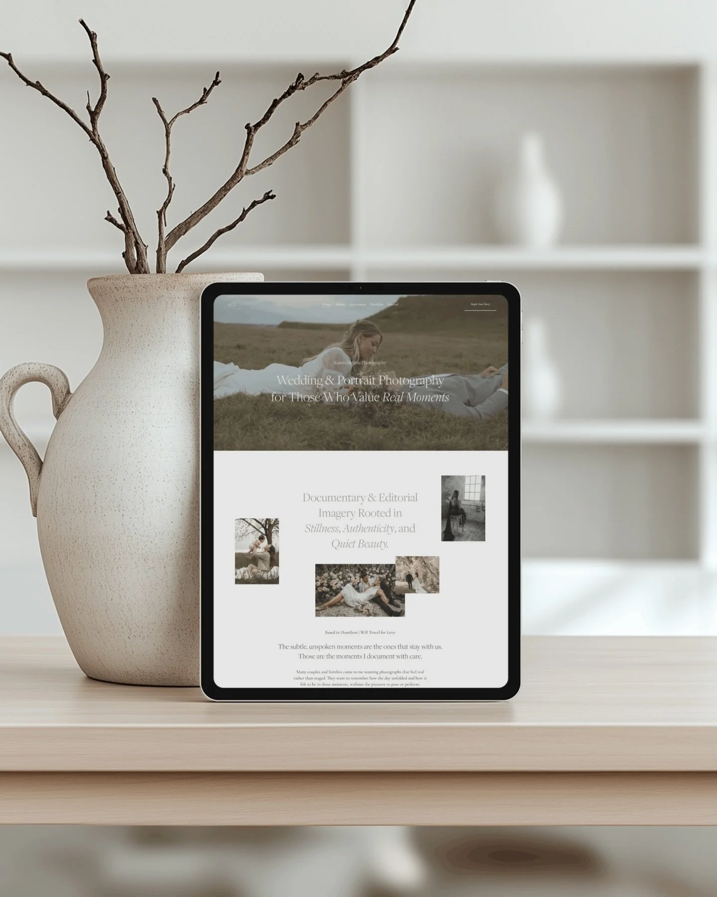 The new website for @karenmelissa.photography is live ✨

Karen came to me ready for a redesign after realizing her website no longer reflected the level of work she&rsquo;s creating today. Over the years her photography has evolved, her eye has becom