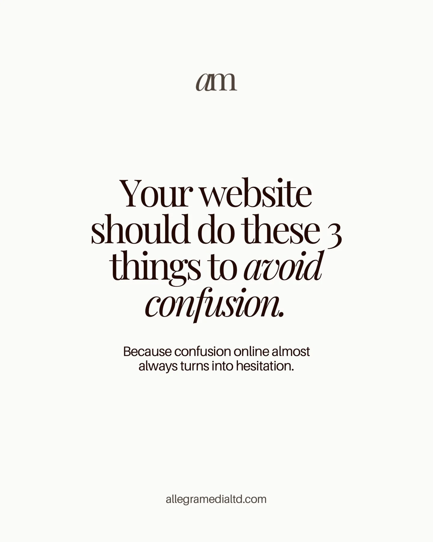 A lot of business owners spend time making sure their Instagram looks good.

But when someone clicks through to the website, the experience can feel completely different&hellip;😬

For most service-based businesses, the website is where people go whe