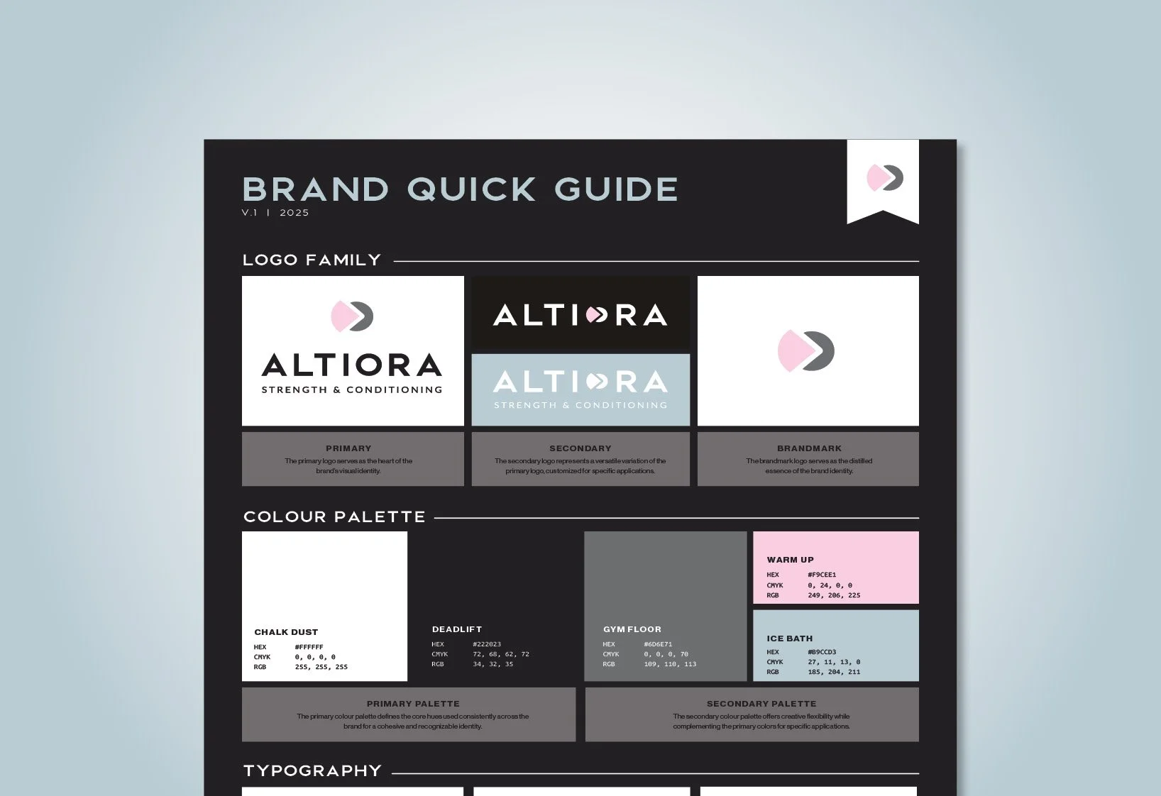 Altiora Quick Brand Guide