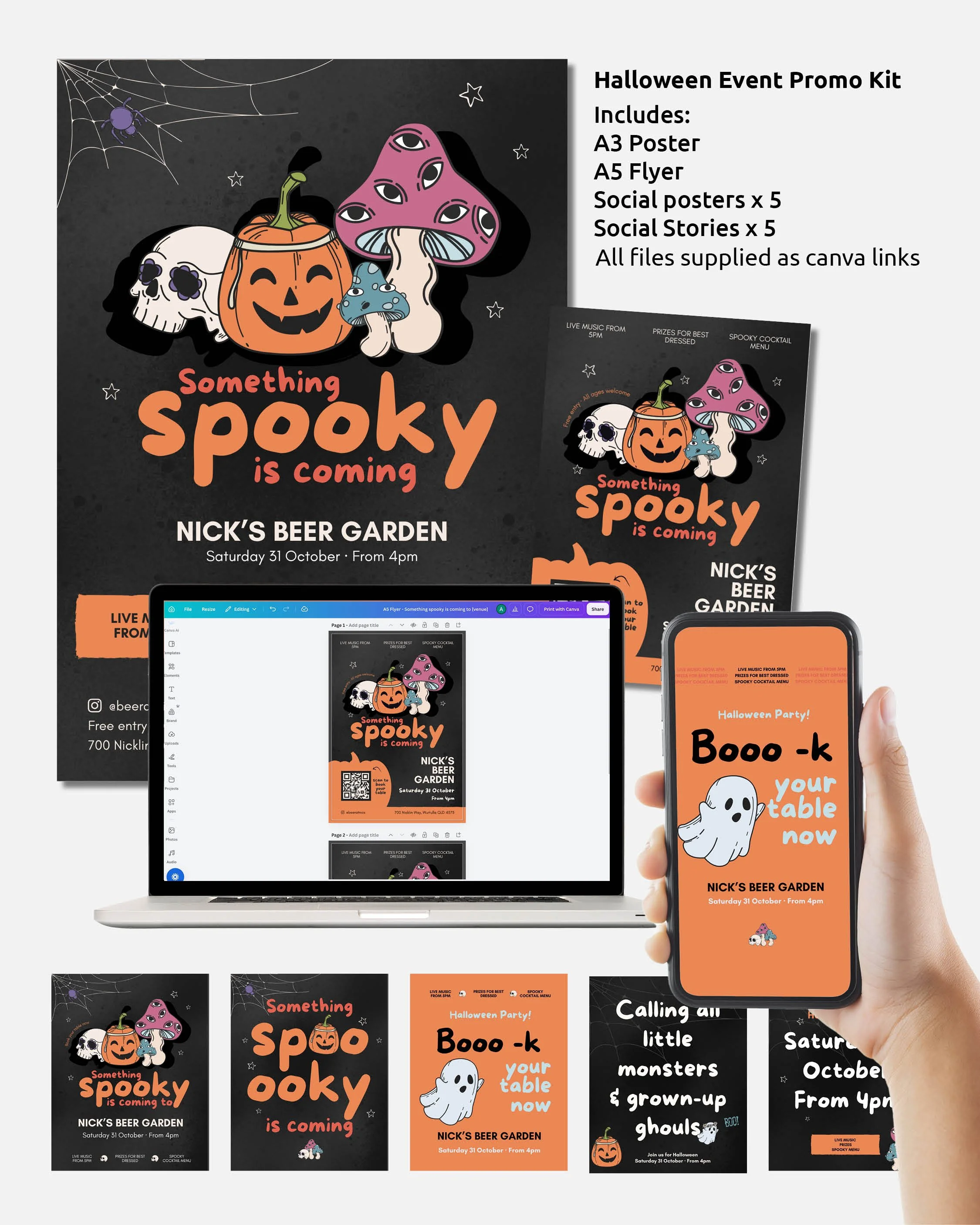 Halloween Event Promo Kit
