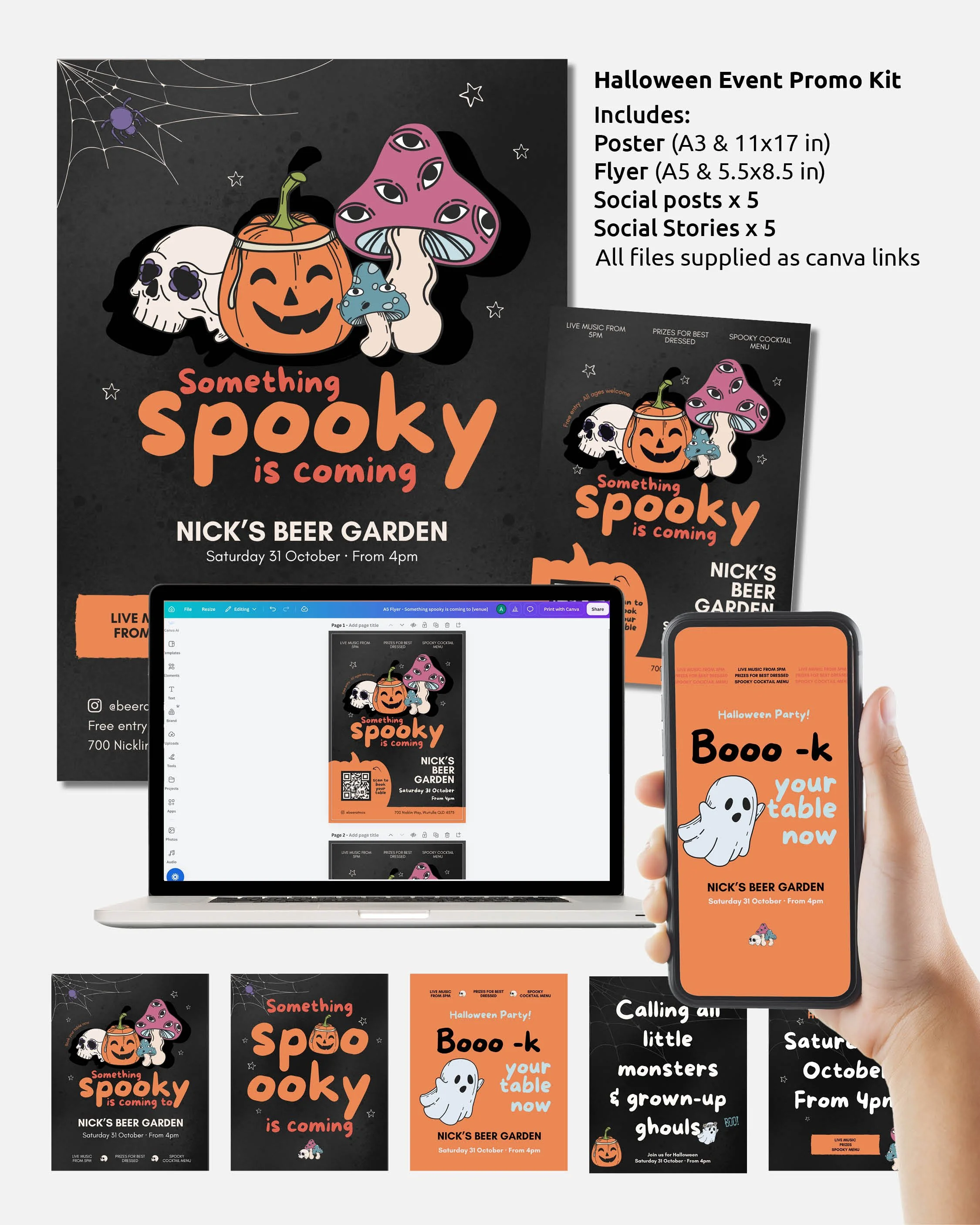 Halloween Event Promo Kit