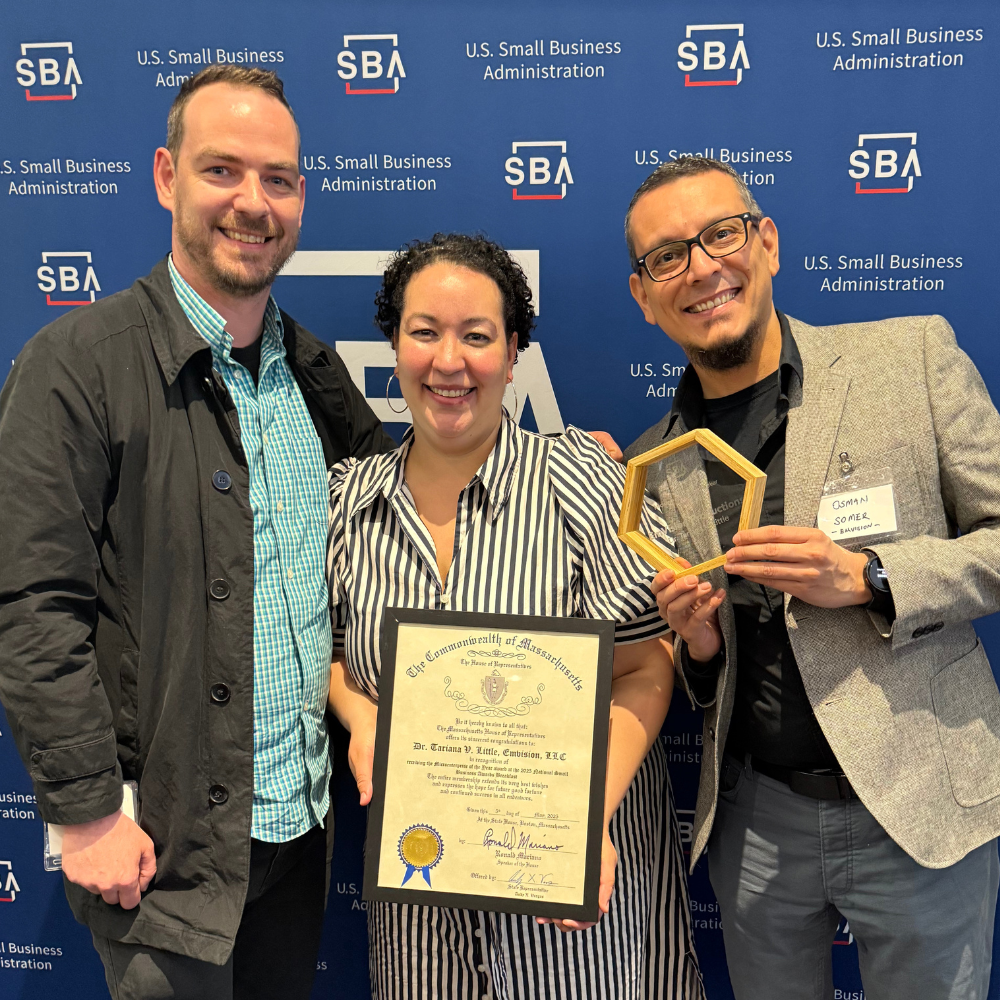 Alumni Spotlight: From RCC Student to Social Impact Leader (Roxbury Community College, RCC, 2025). Article on Tariana's life journey before and after RCC, and EmVision's recent video series with the RCC to recruit students.