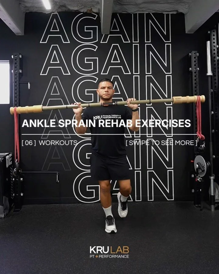 Ankle sprain rehab isn&rsquo;t just bands + balance boards.
If you keep rolling the same ankle, it&rsquo;s usually because you never rebuilt control, load tolerance, and reactivity.
Here&rsquo;s how we actually fix that: 
&bull; SL Bent Knee Calf Rai