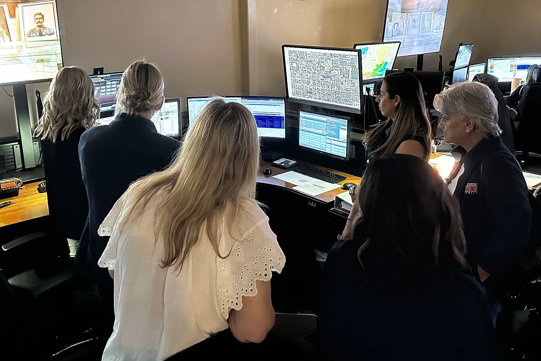 SDCFCA Admin Section Visits HCFA!