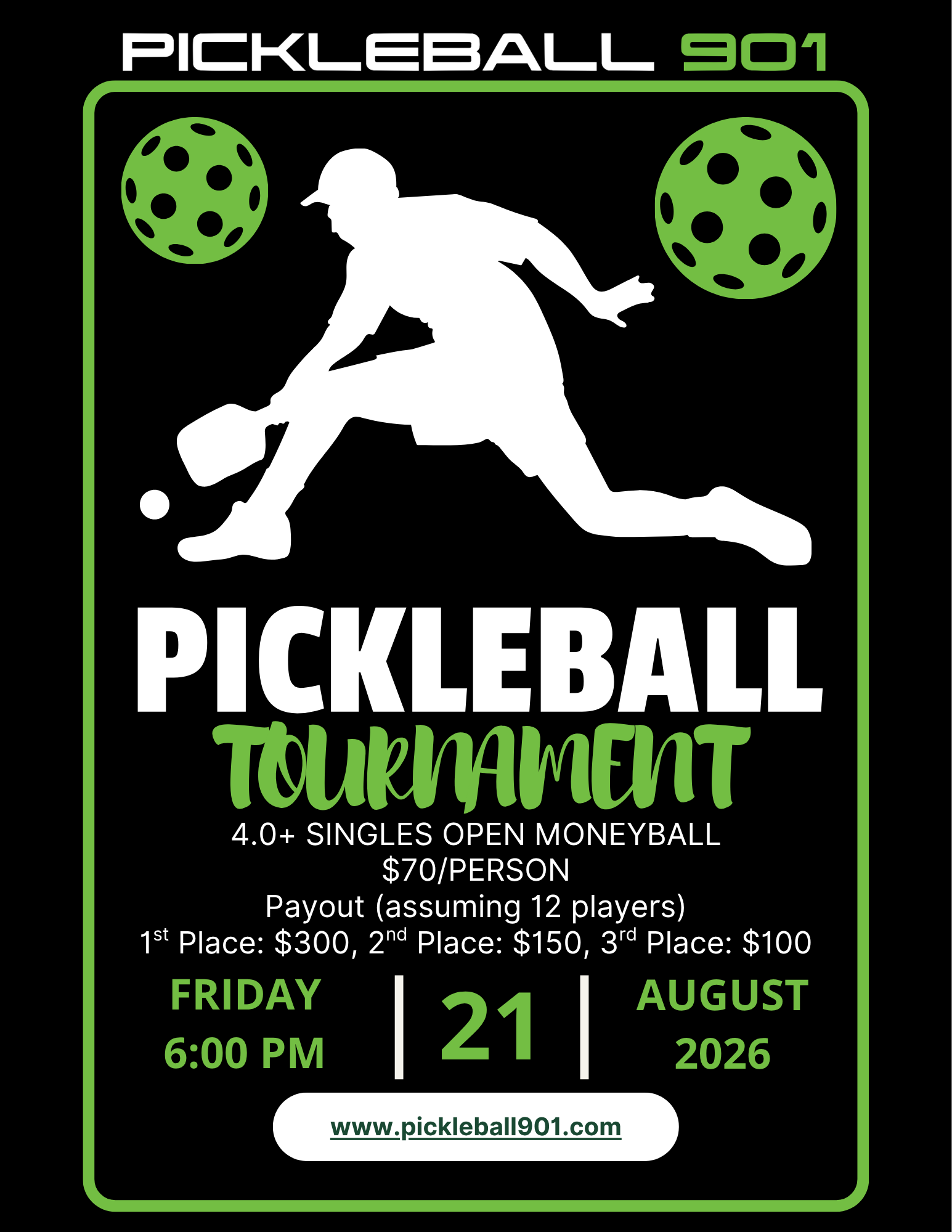 Singles Open Moneyball