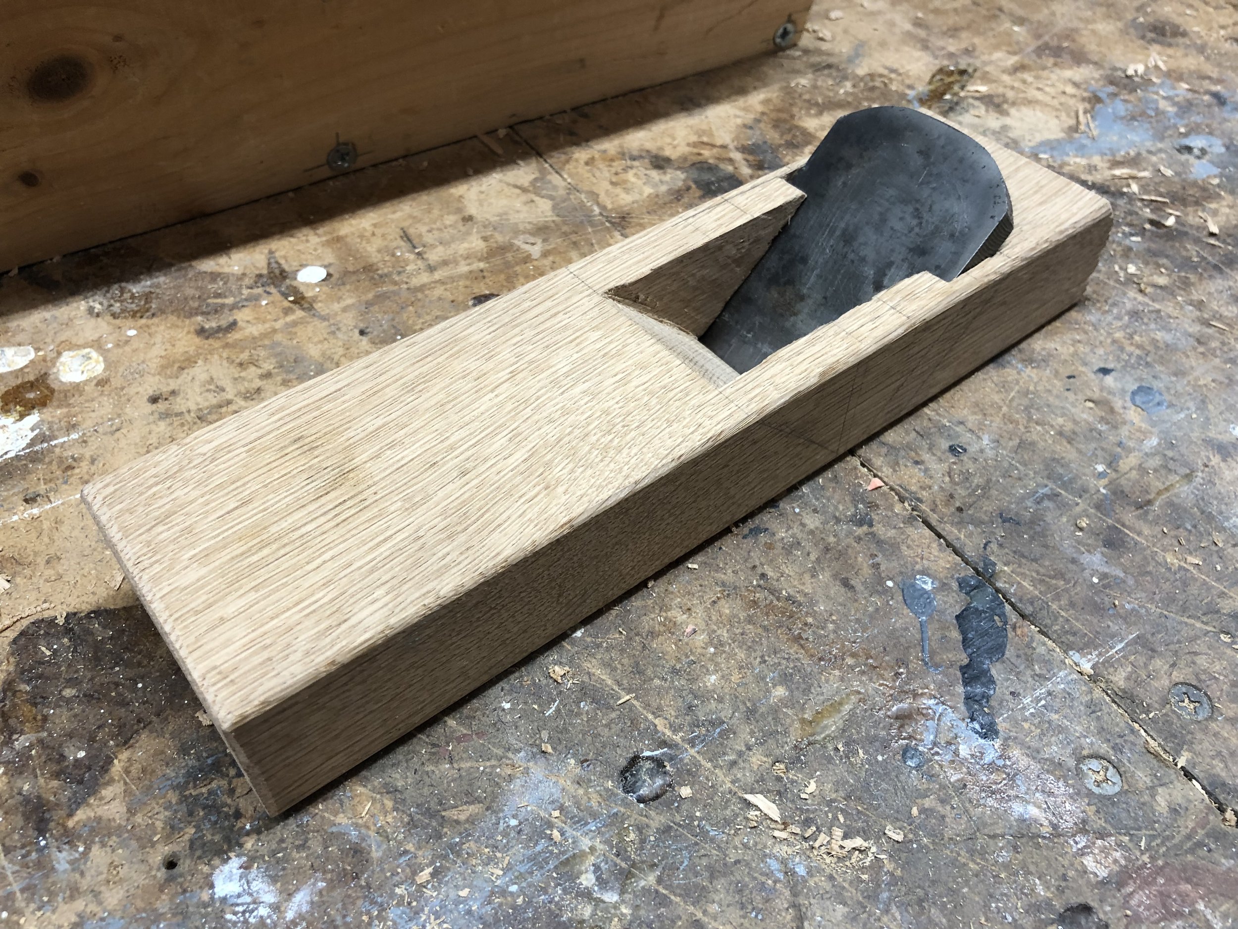 Plane bodies are white oak.