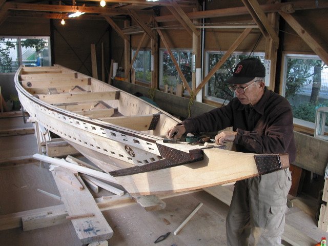 Mr. Kazuyoshi Fujiwara was a fourth generation Tokyo boatbuilder.