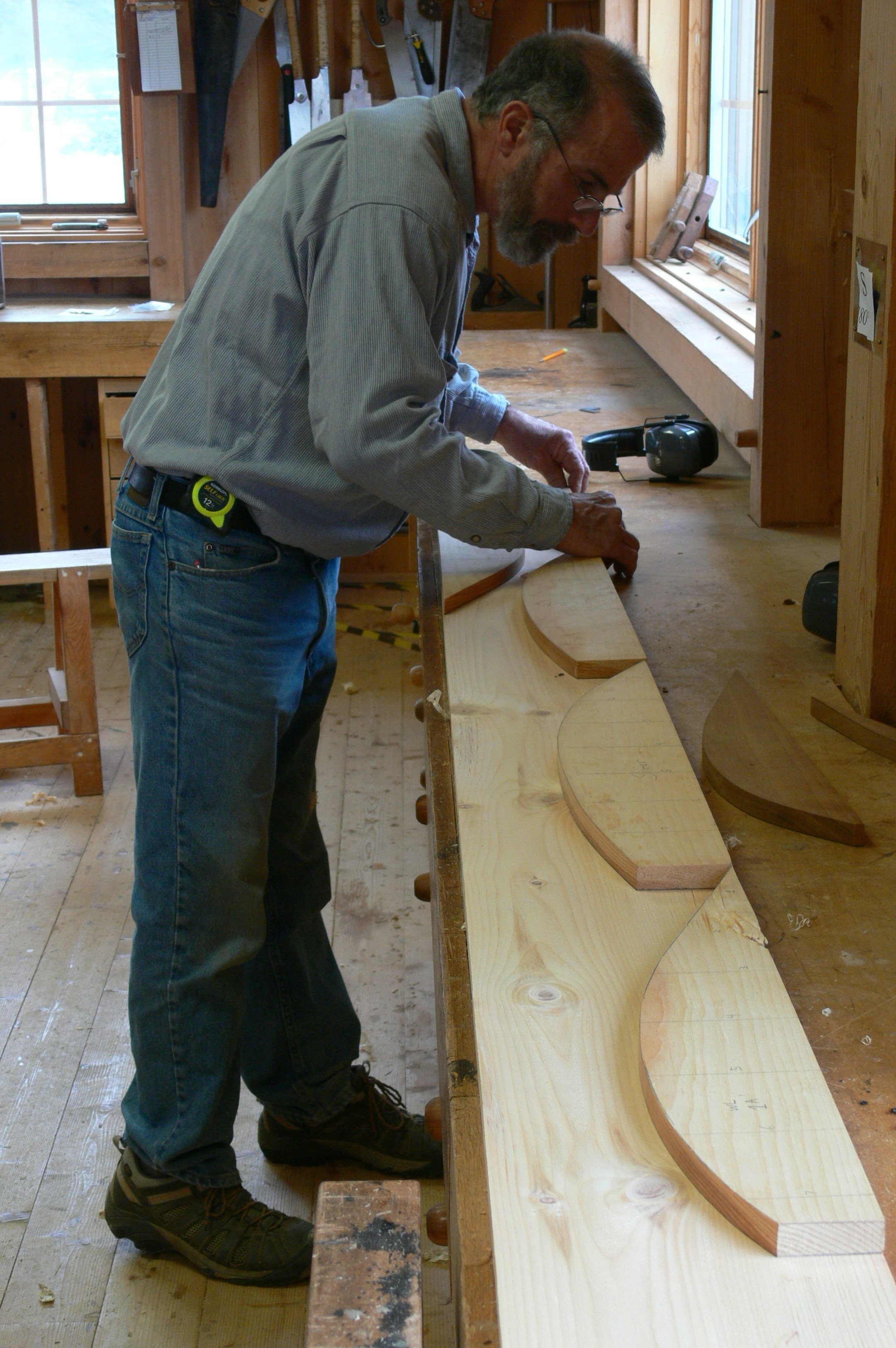 Half model making, Carpenter's Boat Shop