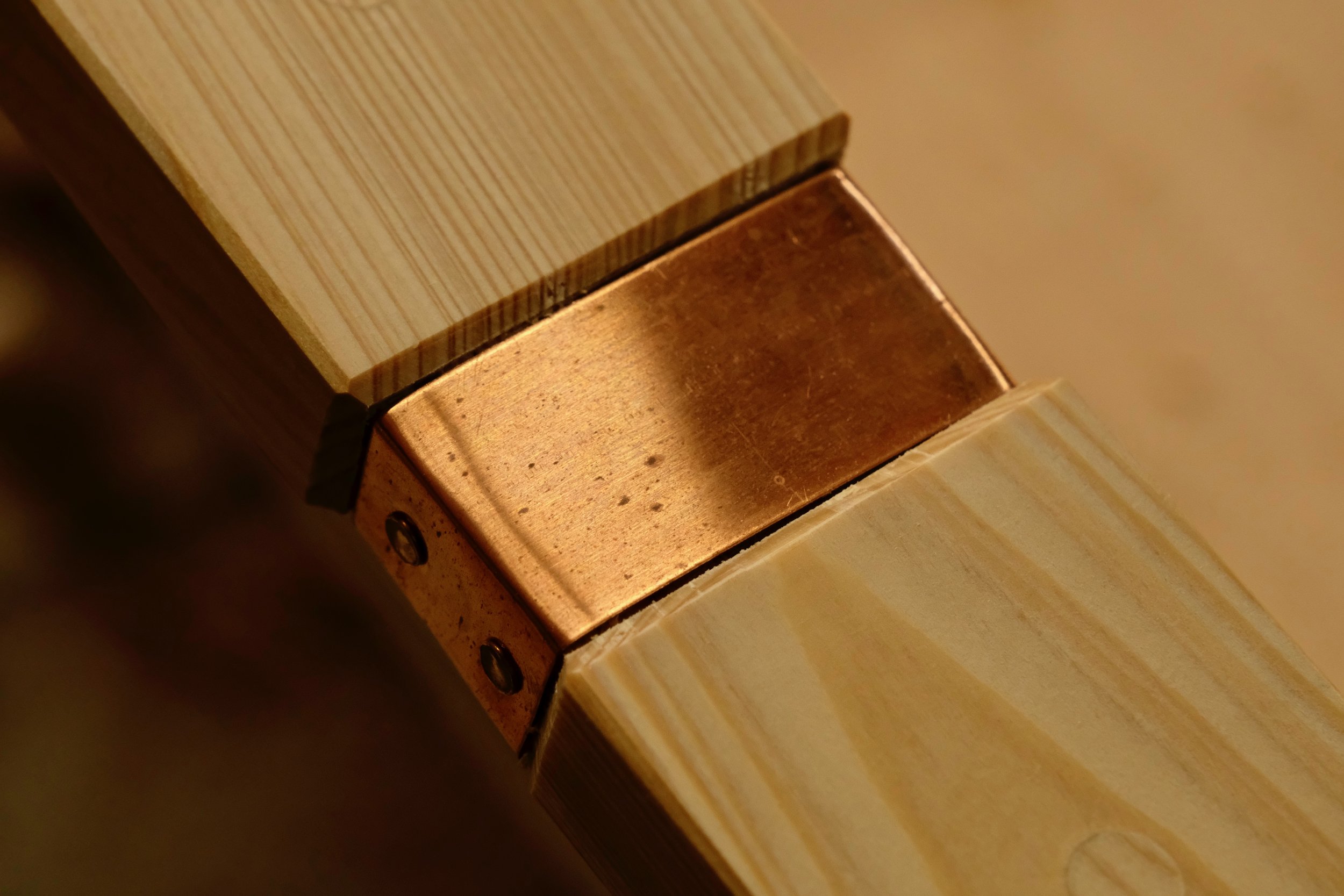 Copper is used in some Japanese boats to keep water out of joints and seams.