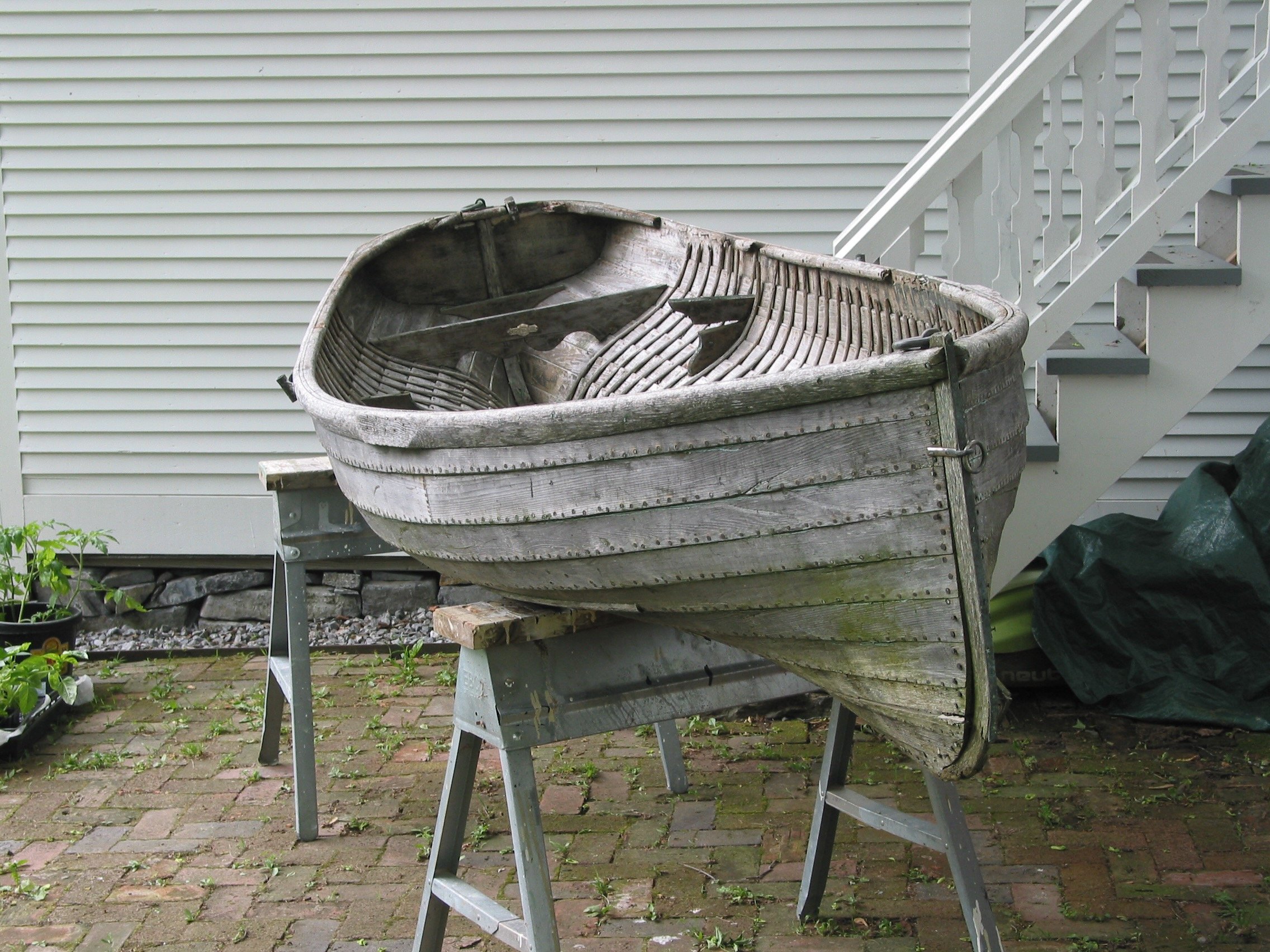 The original Rushton dinghy as I found it.