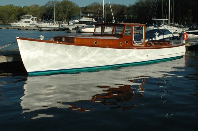 Maine picnic boat rebuild for Darling's Boatworks