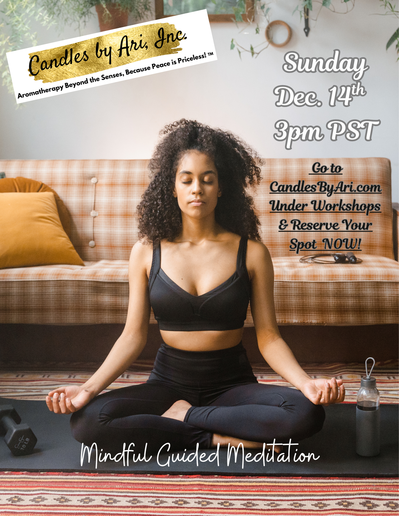 Meditation Dec. 14th @ 3PM