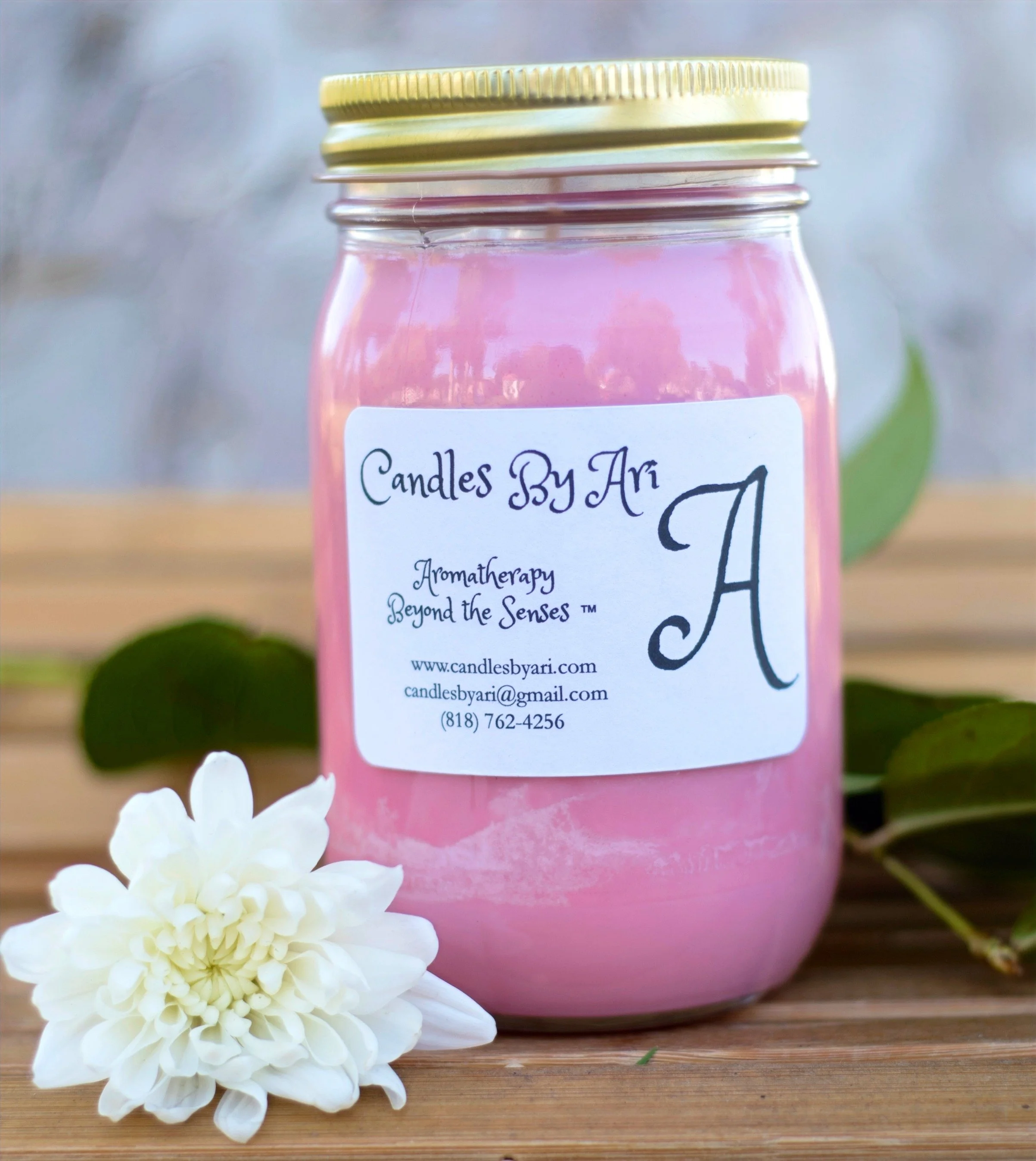Sweet Pea_January Candle of Month