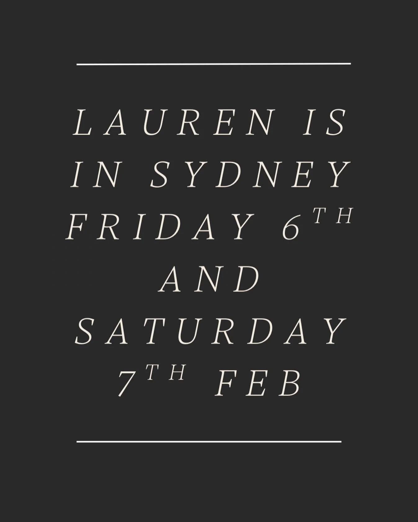 Spots limited, see below for remaining appointment times:
Friday 6th 
8am 
830am
10am
2pm
230pm

Sat 7th 
830am
1130am