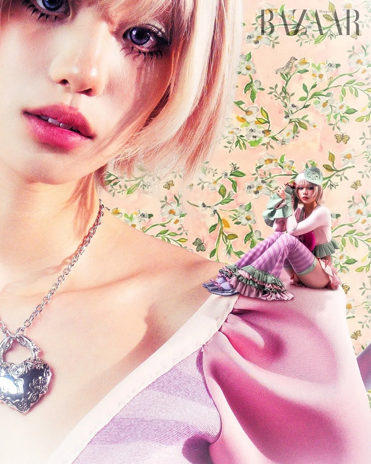 Princess Lock necklace , Unicorn Enchantress , and Princess Stitch Tights for @bazaarvietnam

🩷Clothing by @charlotte_h_o_p_e 
🩷Model: @rubberyblueberry
🩷Wardrobe stylist and creative director: @kyleighduarte @arkyive
🩷Photographer and editor: @l