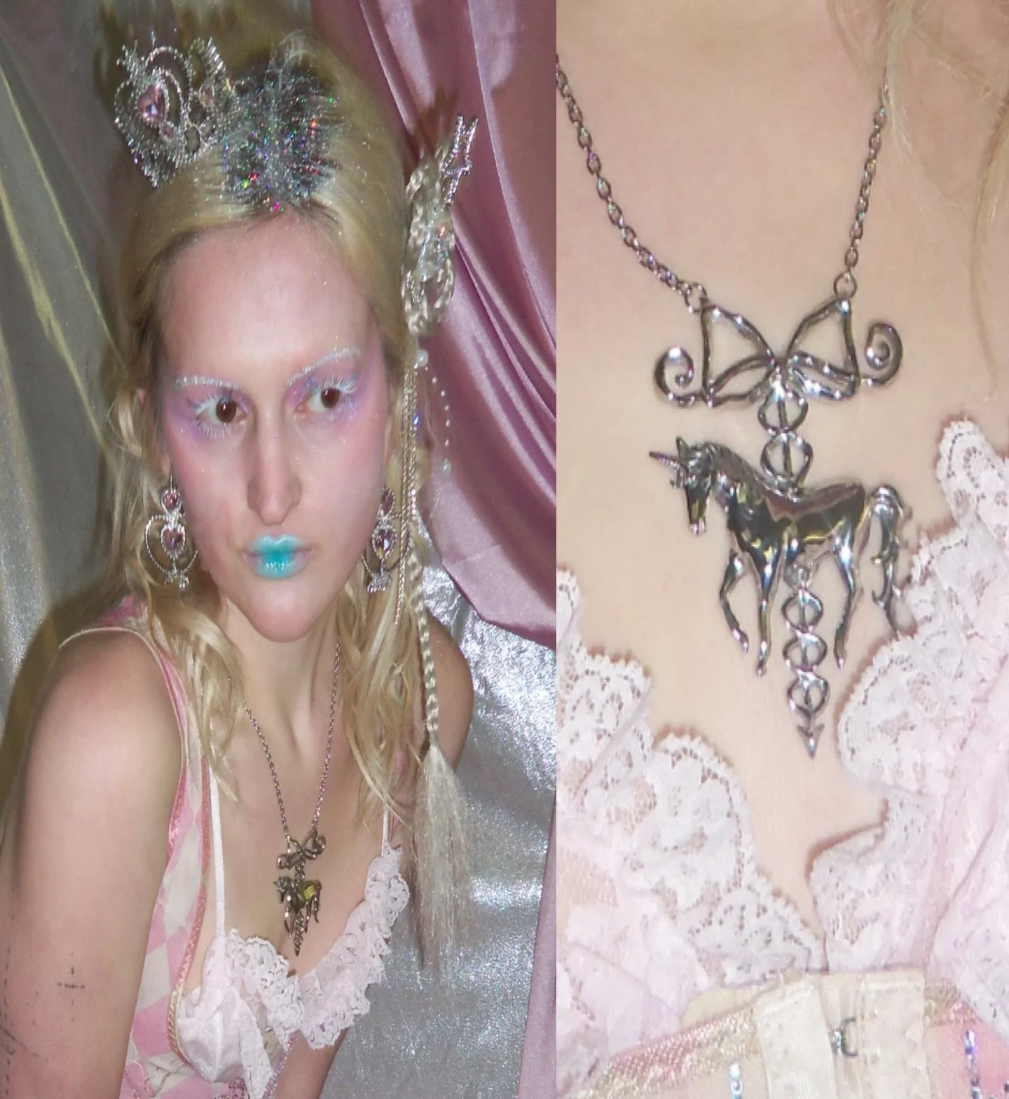 The long awaited Unicorn Enchantress Necklace returns to the shop this Friday (4/17) 
🫧
Image 1:
Makeup : @zoieartistry
CD: @sammmystrawberry
Production: @partimechloe
Model: @abbyssogross