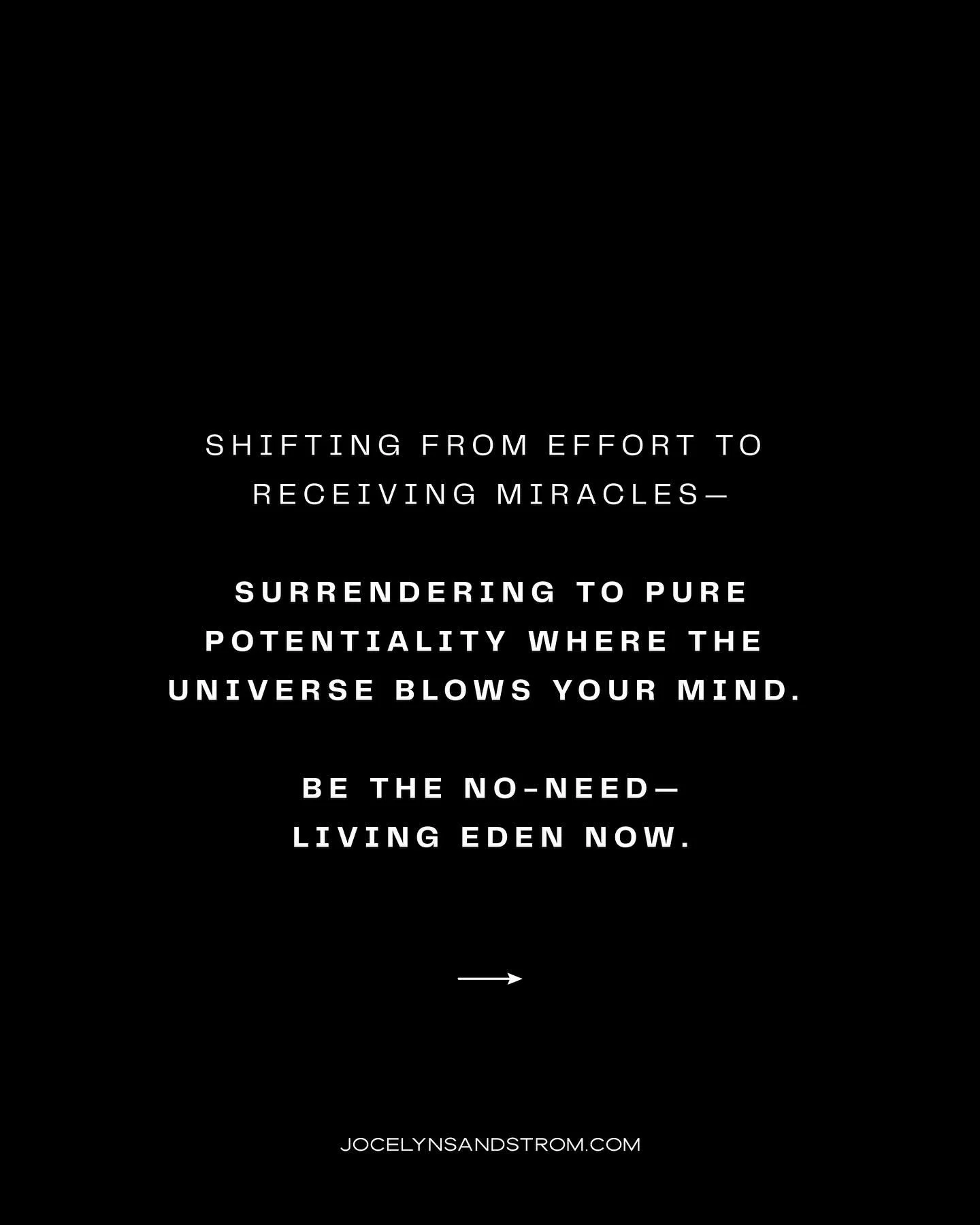 These last 6 months have blown my mind wide open.

I shifted from manifesting to quantum potentiality&mdash;
And what&rsquo;s unfolded has been pure magic, beyond anything my mind could&rsquo;ve scripted.

In the last week alone, 3 massive opportunit