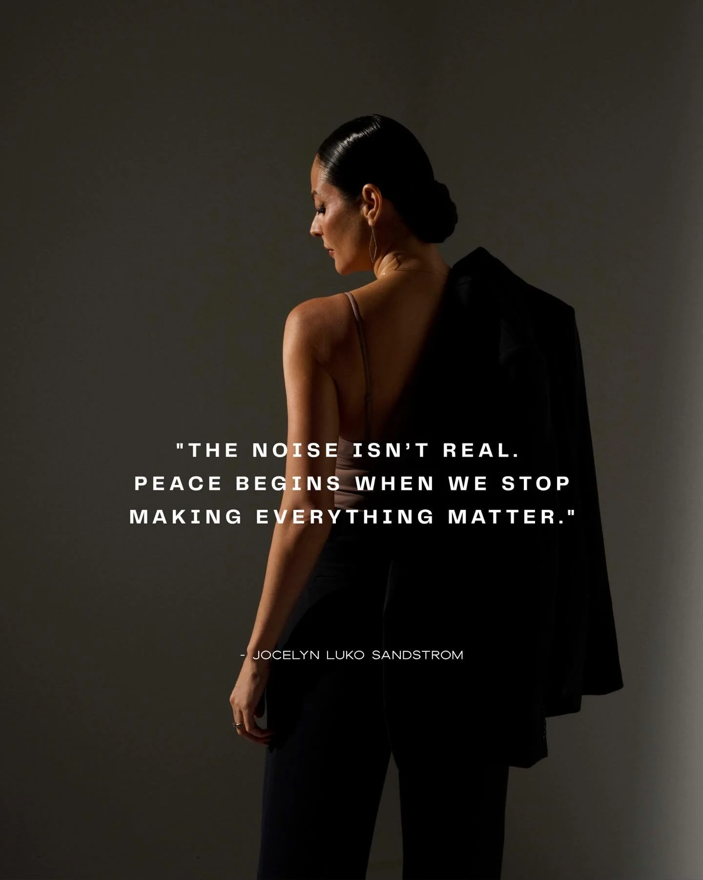 At some point we were all taught that life has to be taken so seriously.

Every decision feels heavy.
Every move needs to be calculated and perfect.

So we grip. We plan. We strive. We worry.

We make everything mean so much.
We turn simple moments i