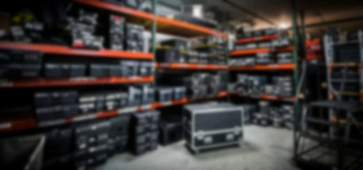 AV equipment rentals with professional production gear inventory