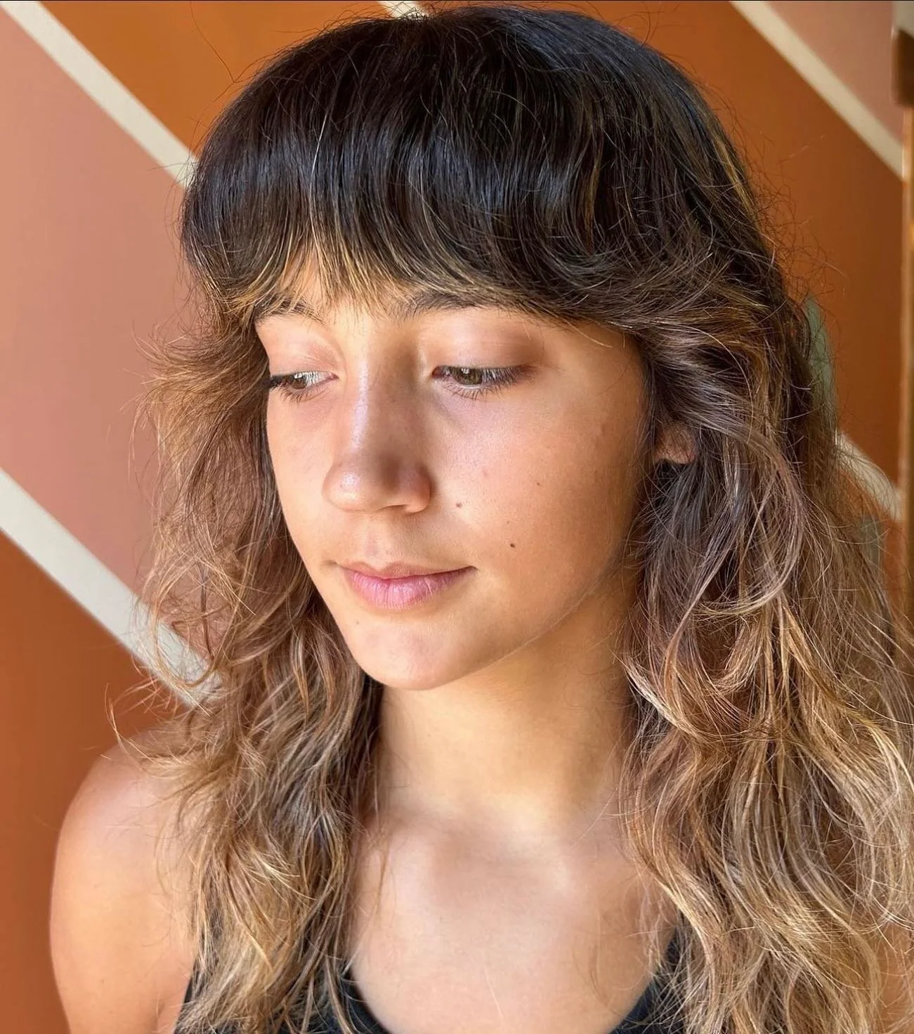 beautiful cut by the lovely @abbeyharkinhair 💛💌