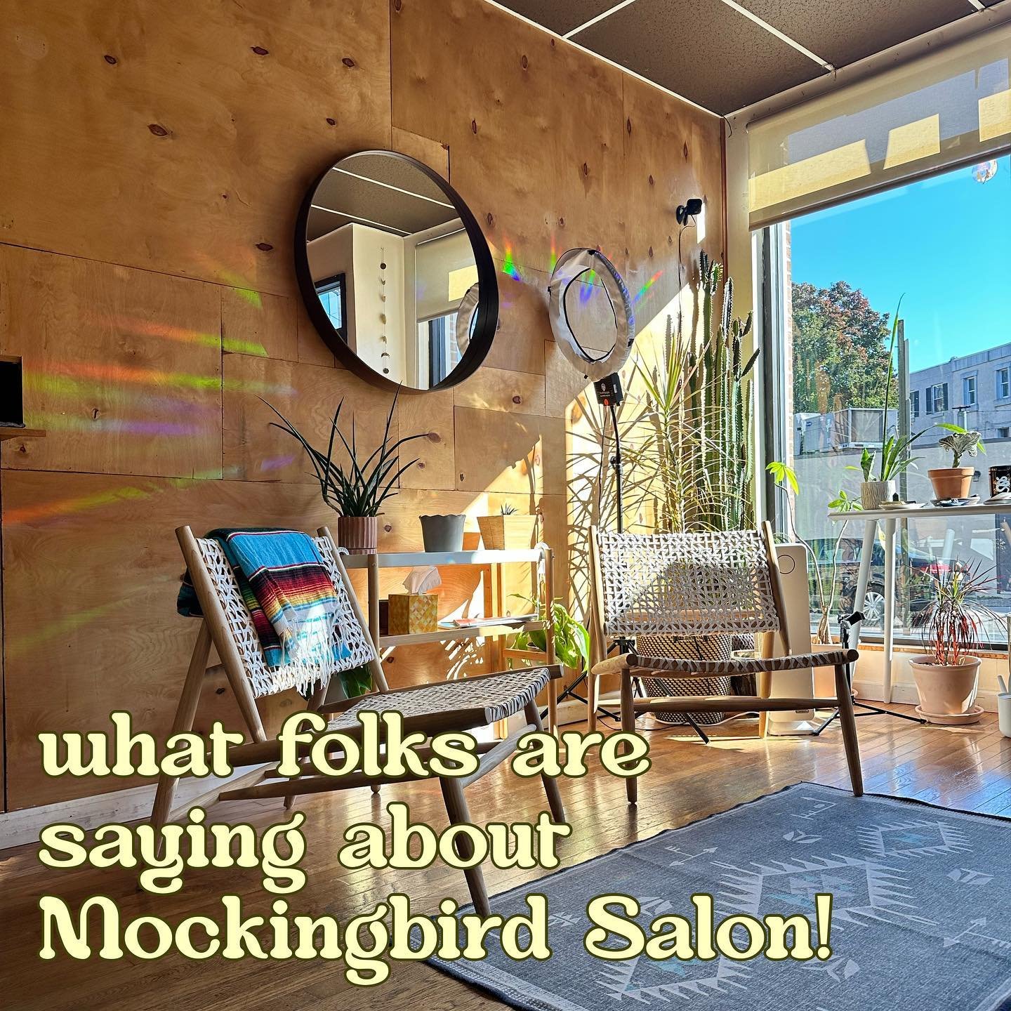 some reviews taken from our Yelp and Google pages! an easy (and free 😉) way to give back to your stylist is writing a review and rating your experience! if you love Mockingbird, let us know! 🐦 💛
-
-
-

#phillyhairsalon #phillyhairstylist #cleanhai
