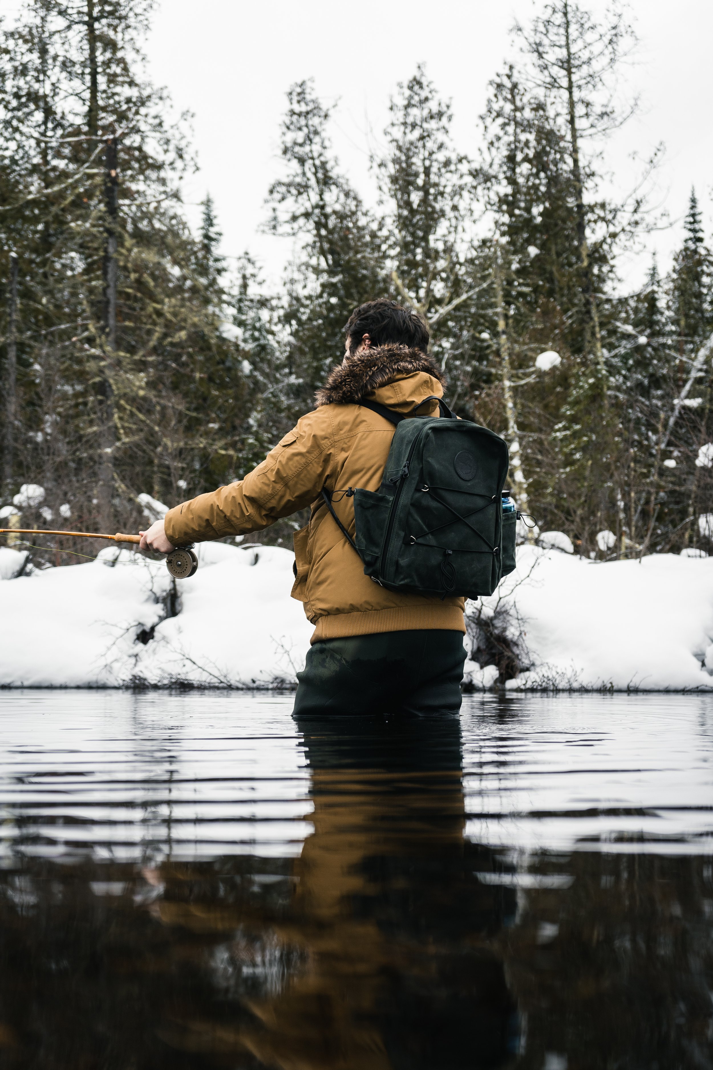 Gavin Weiers Winter Solon Springs Standard Woodsman's Pack B-520 7.jpg