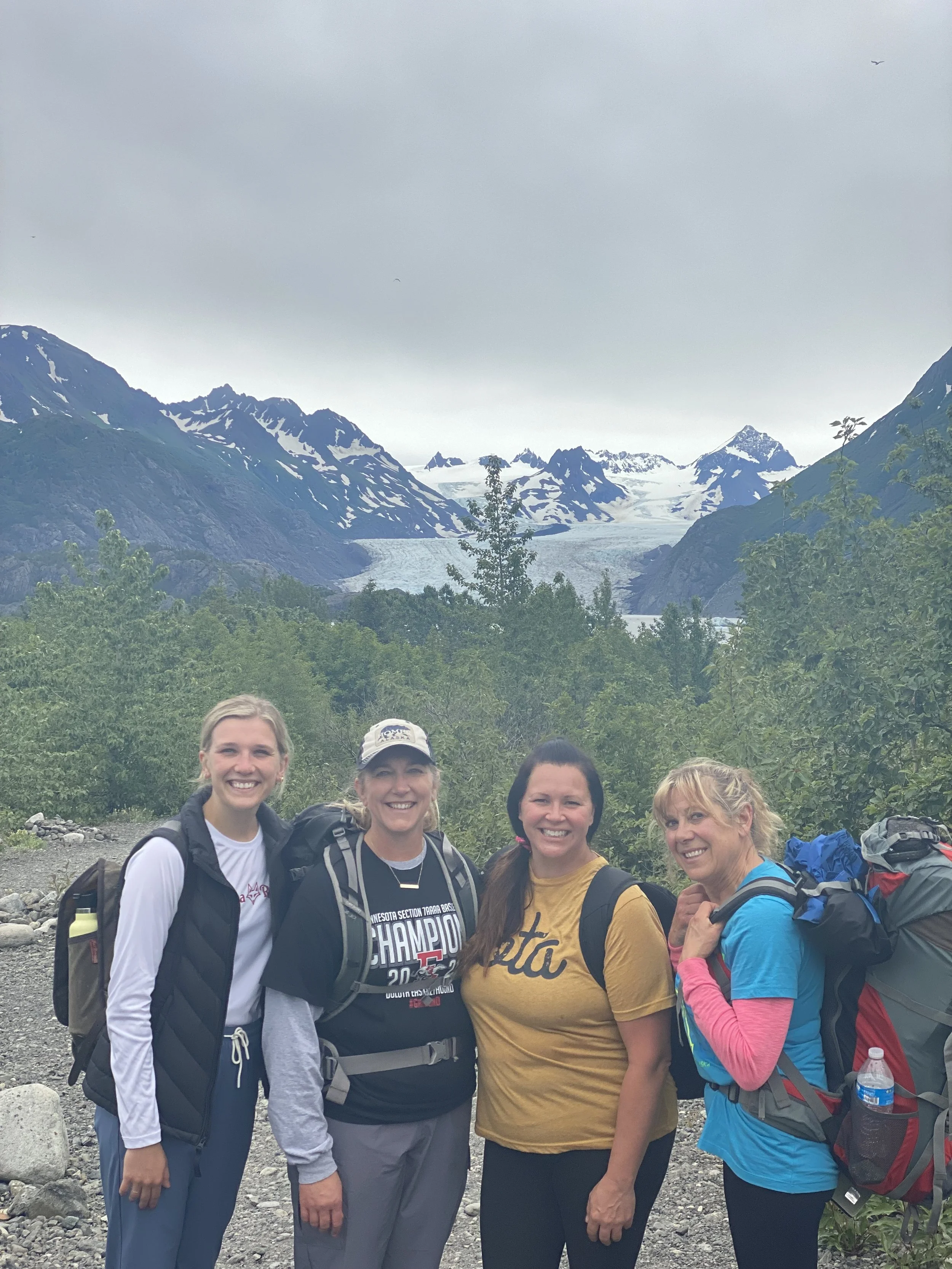 Hike to the Grewingk Glacier